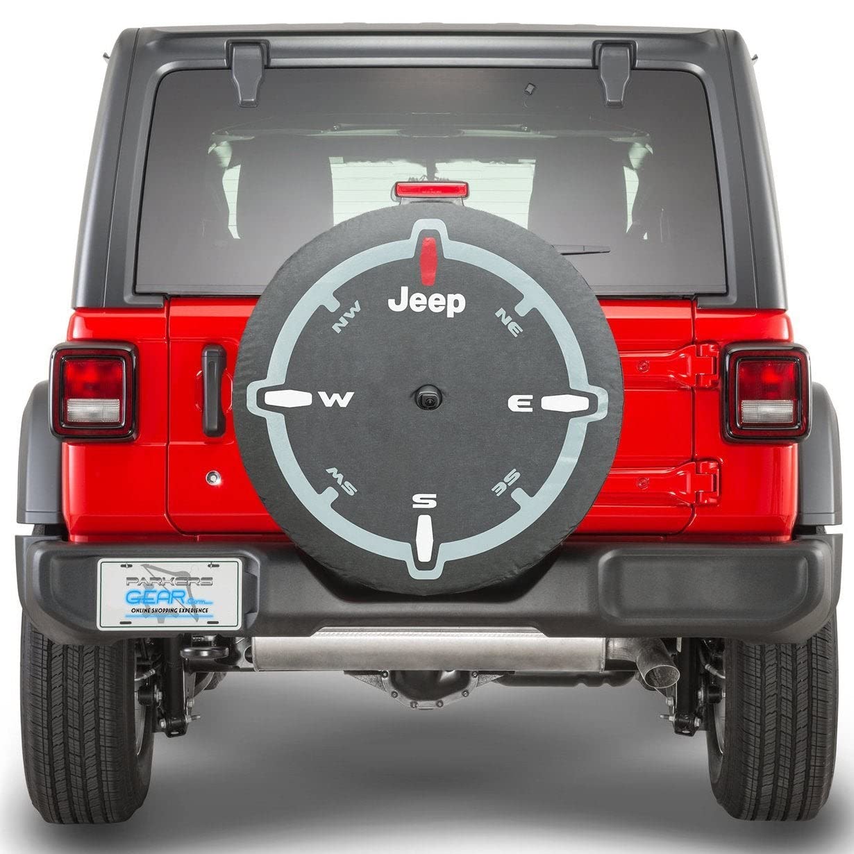 Mopar 82215446 Spare Tire Cover for 32-Inch Tires - Durable Waterproof Jeep Accessory for Off-Road Adventures & Camping Trips