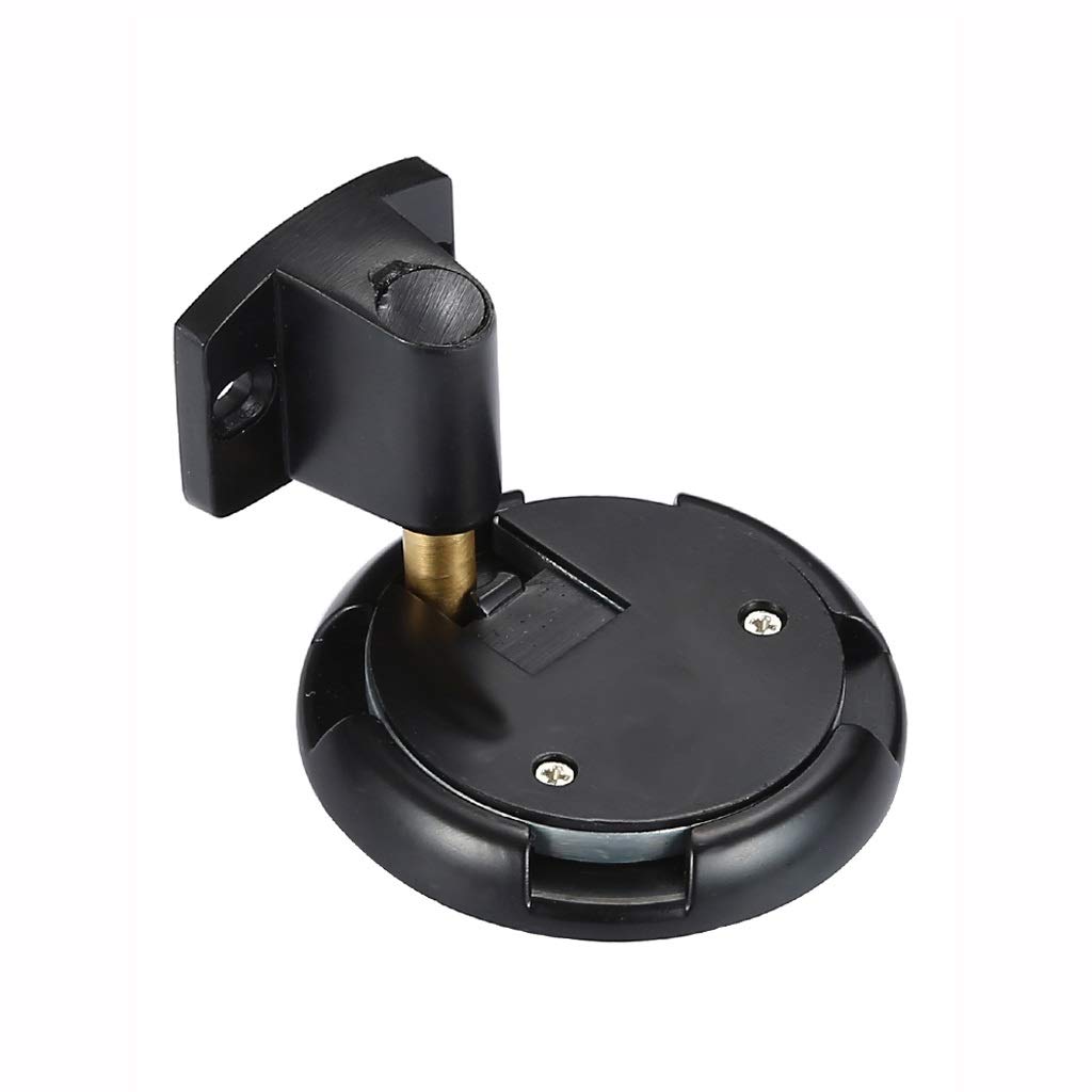 FETION Heavy Duty Zinc Alloy Mechanical Doorstop - No Nail Sticker, Non-Punch Door Holder Hardware (1661) - Perfect for Home, Office & Commercial Spaces