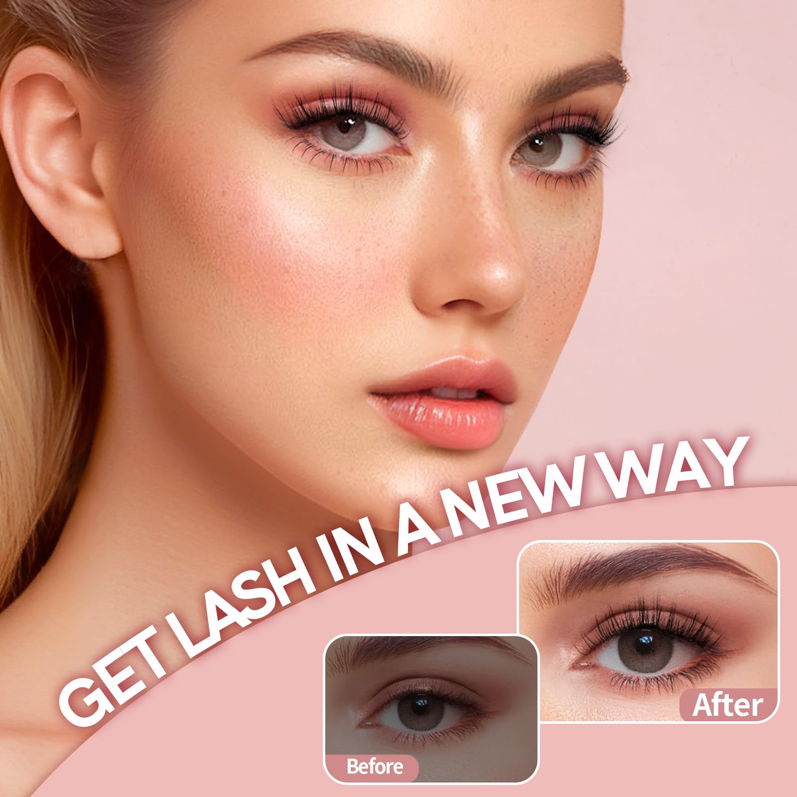 Self Adhesive Lash Clusters - DIY Eyelash Extensions D Curl Natural Look (36Pcs) - 10-12MM No Glue Individual Lashes for Easy Home Application | Perfect for Everyday Wear, Special Occasions & Professional Makeup Looks