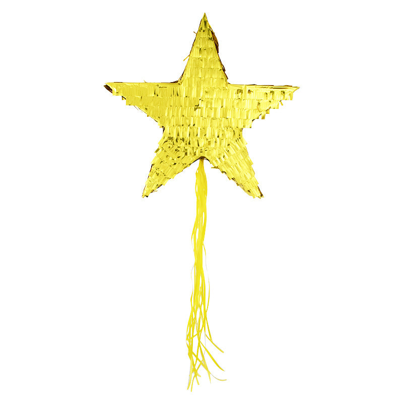 Premium Gold Star Pinata for Birthday Parties - Festive Party Decorations & Fun Kids' Activity for Celebrations