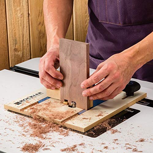 Premium Box Joint Jig for Router Table - 3 Adjustable Finger Widths (1/4