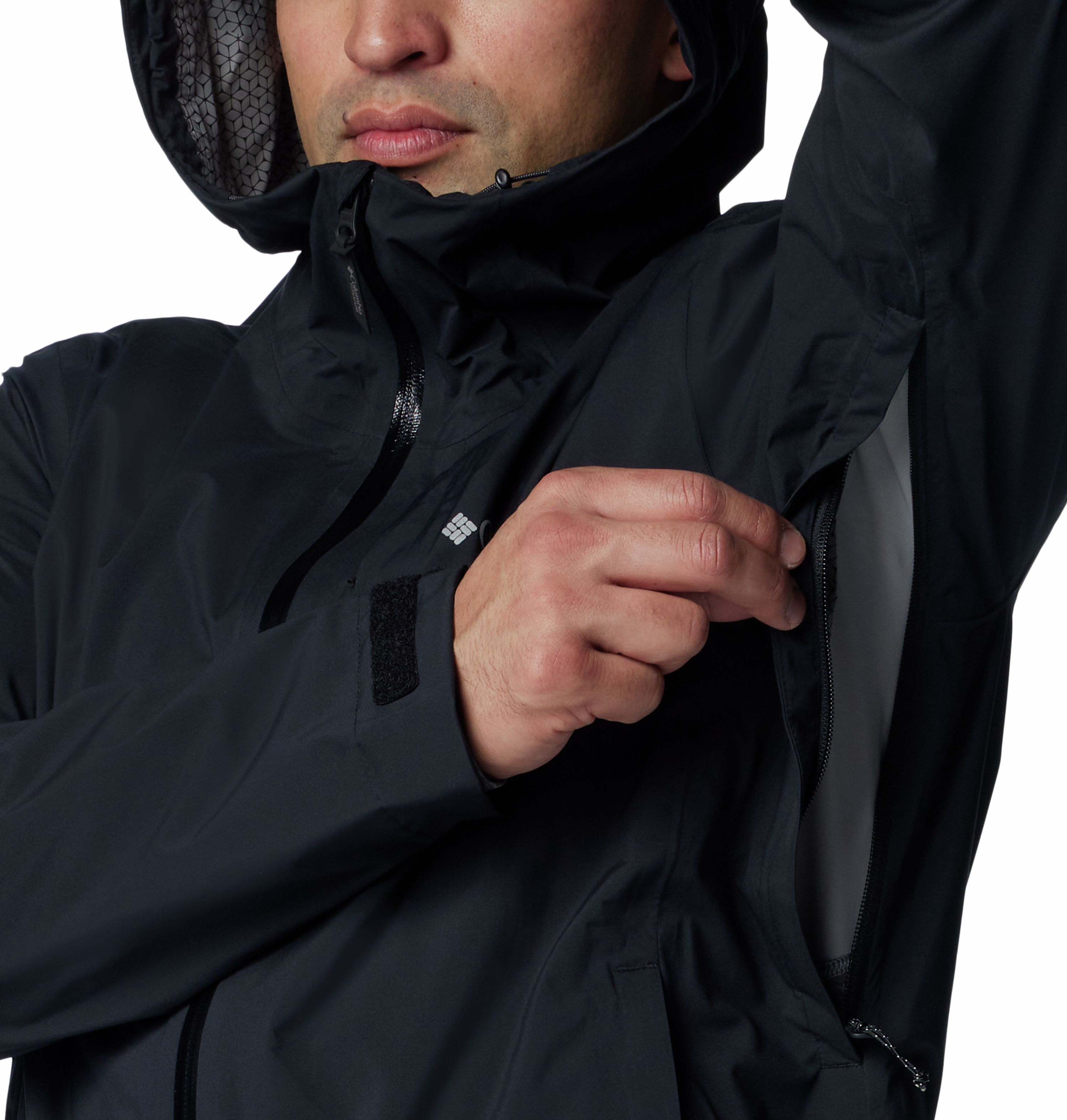 Columbia Men's Ampli Dry™ II Waterproof Shell Jacket - Lightweight Raincoat for Hiking, Camping & Outdoor Adventures