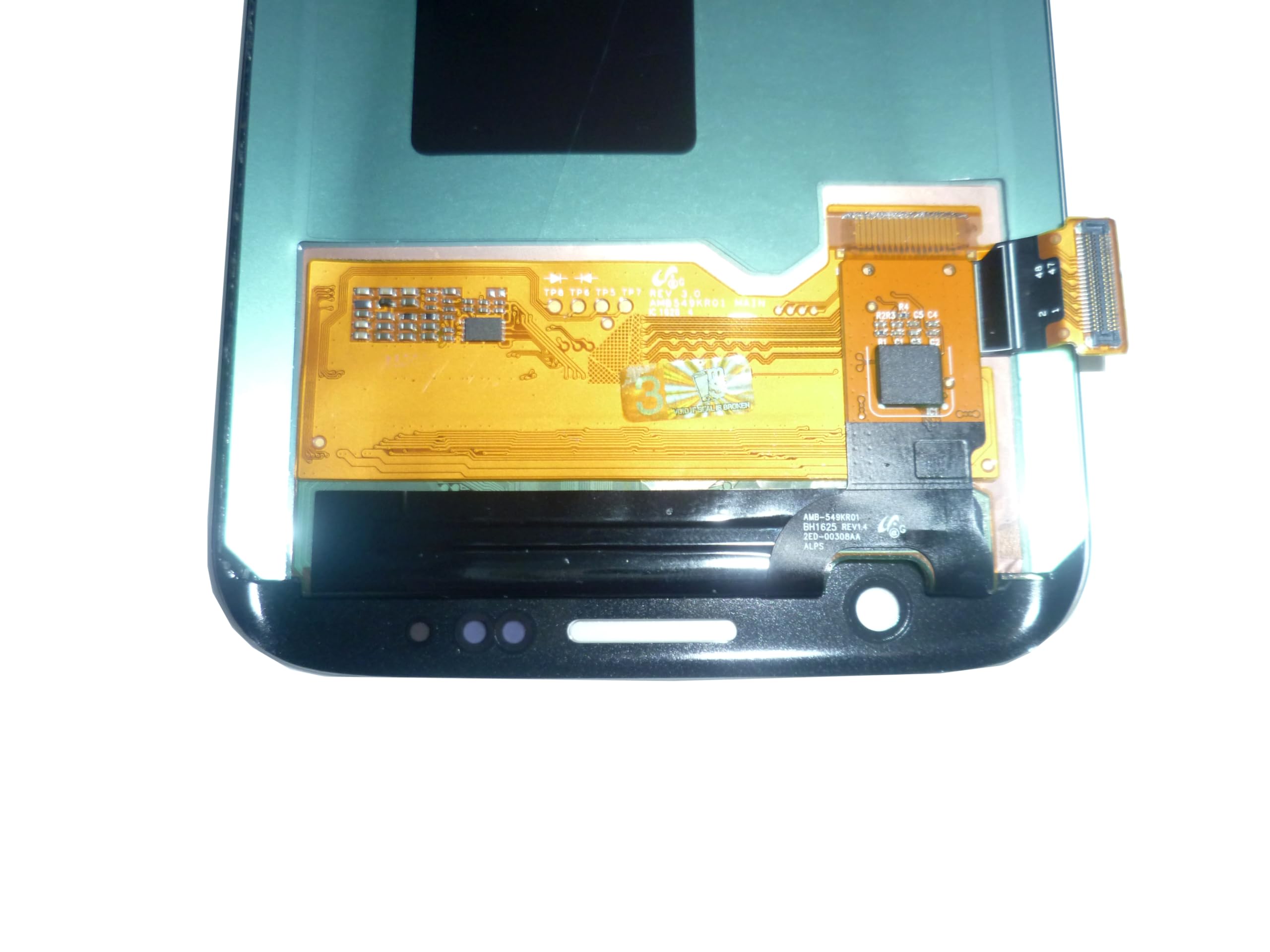 Original LCD Display Digitizer Touch Screen Assembly Replacement for Samsung Galaxy S7 Edge G935A G935V G935P G935T G935F - Silver | Cracked Screen Repair | DIY Replacement Kit | Perfect for Home & Professional Use