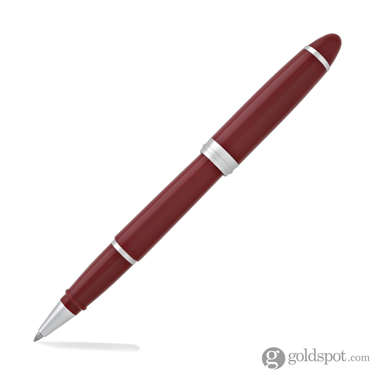 Aurora Ipsilon Deluxe Rollerball Pen - Premium Red Chrome Trim Writing Instrument for Business, Gifts & Signature Documents | Elegant Office & Executive Use