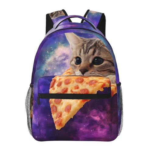 Cat on Pizza