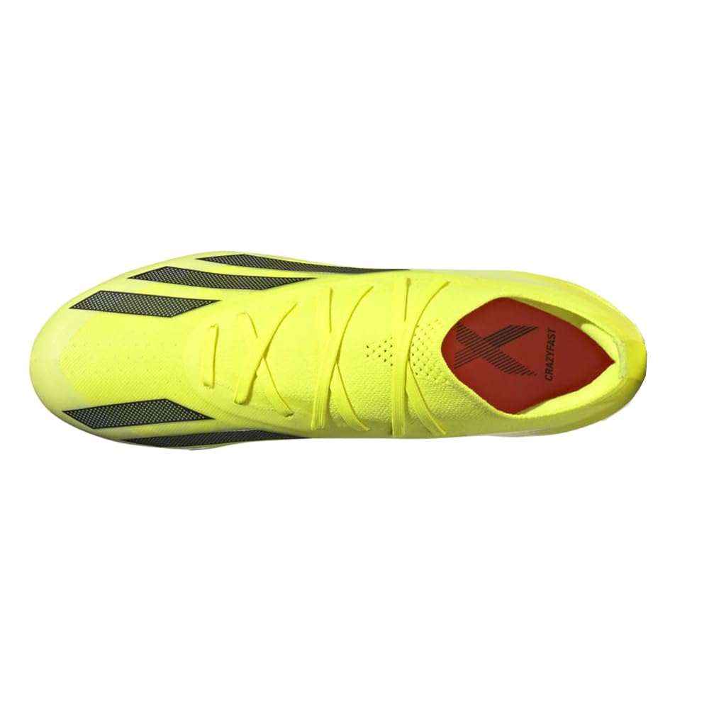 Adidas X Crazyfast Pro Firm Ground Soccer Cleats for Men & Women - Lightweight Football Shoes for Firm Ground - Perfect for Soccer Matches, Training & Outdoor Sports