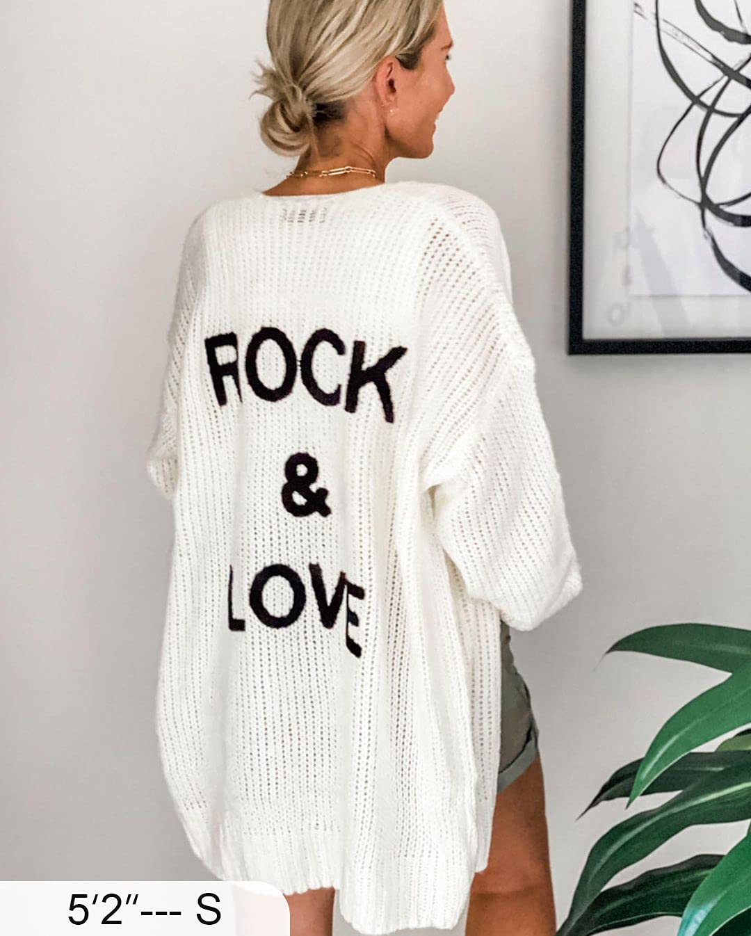 PRETTYGARDEN Women's Soft Long Sleeve Open Front Knit Cardigan Sweater - Lightweight Loose Draped Coat for Fall & Winter - Perfect for Office, Casual Outfits and Layering