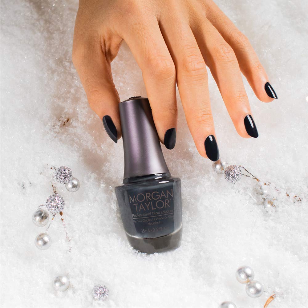 Morgan Taylor Holiday Shake Up The Magic! Collection - Long Lasting Winter Nail Polish (0.5 oz) for Christmas Parties & Festive Nail Art Designs