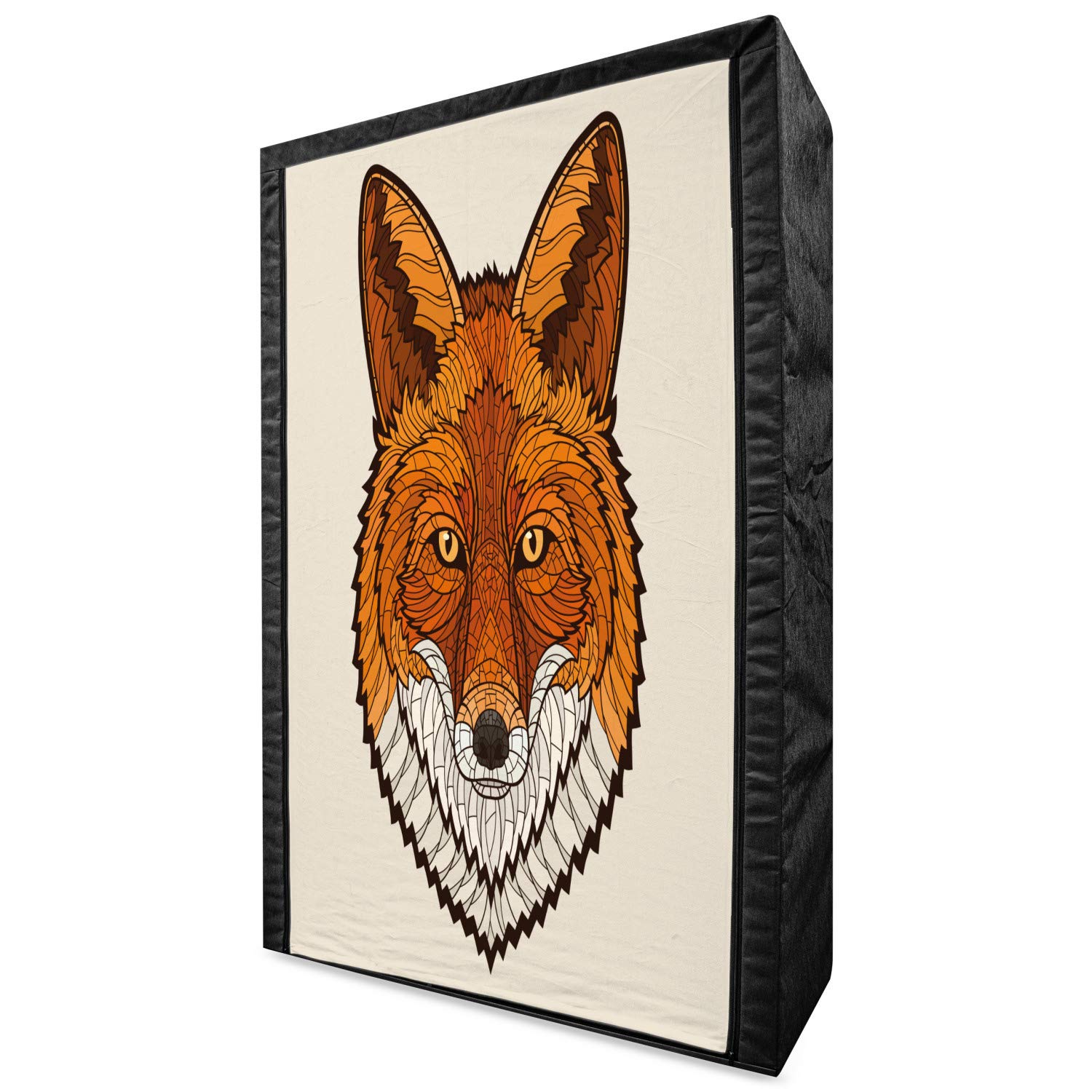 Ambesonne Fox Portable Fabric Wardrobe - 42.5