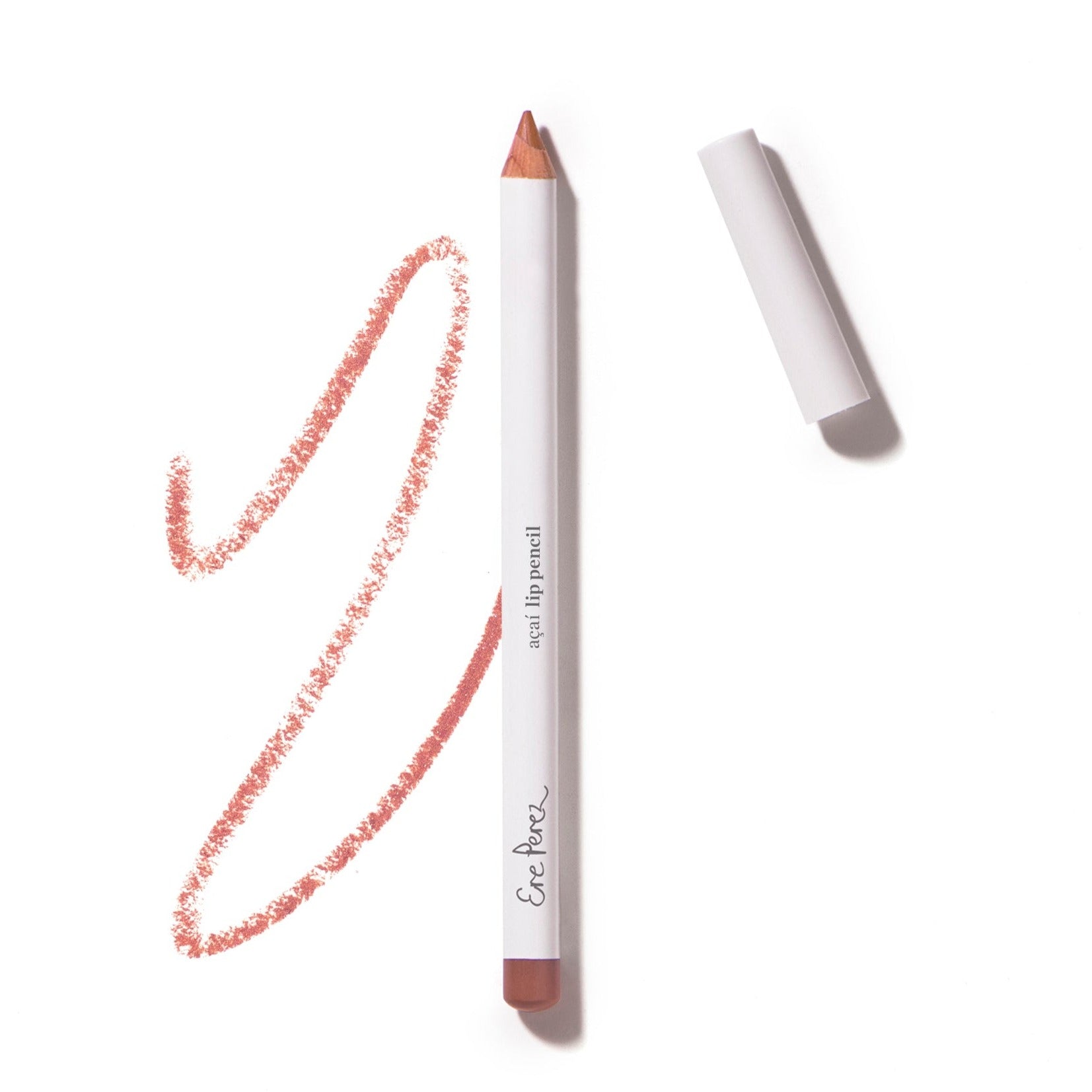 Ere Perez Acai Lip Pencil - Natural Vegan Lip Liner for Long-Lasting Color, Moisturizing & Cruelty-Free - Perfect for Everyday Wear, Special Occasions & Makeup Looks