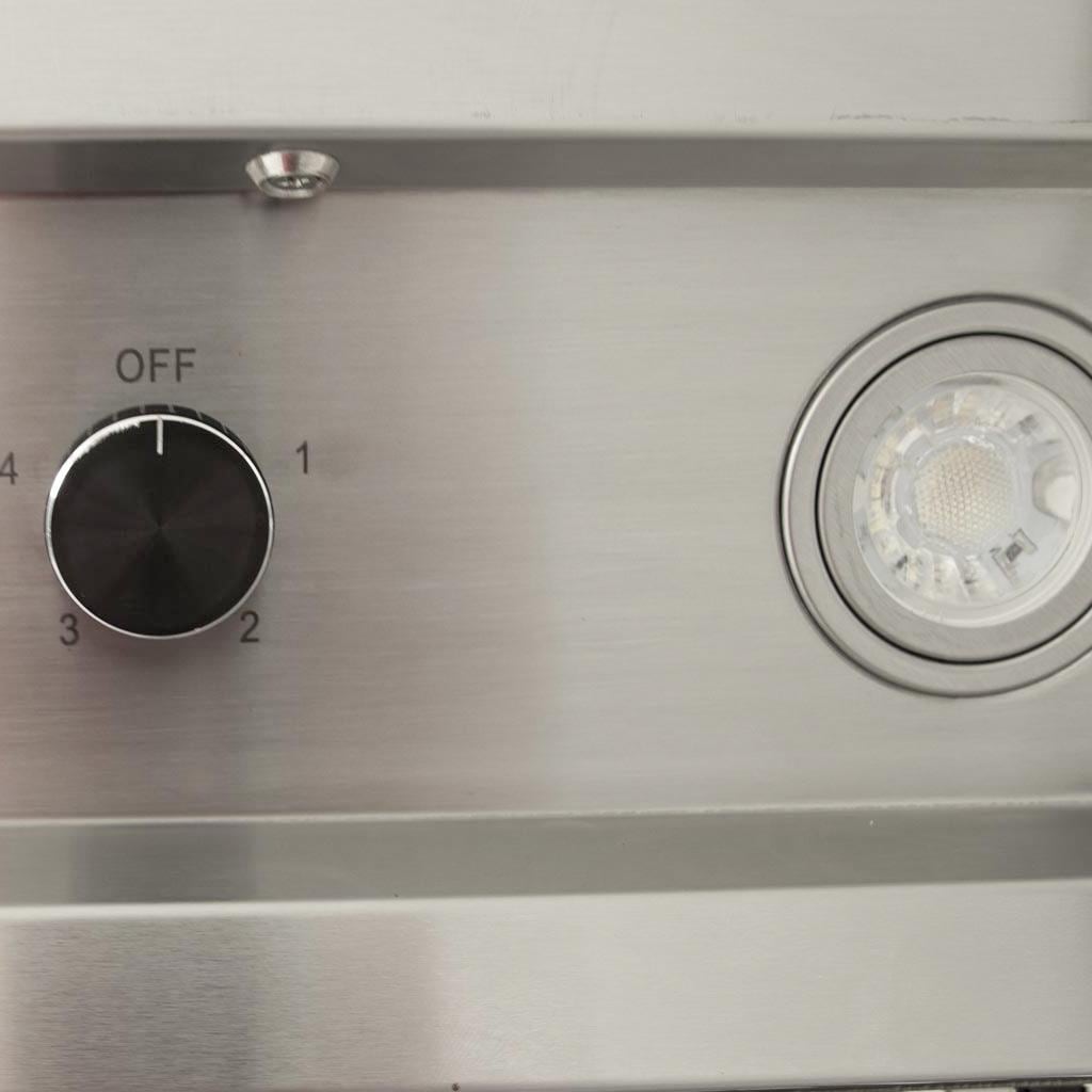 Blaze 42-Inch Outdoor Vent Hood - Stainless Steel Range Hood for BBQ, Grill & Outdoor Kitchen - Limited Stock - Perfect for Patio, Backyard & Alfresco Dining