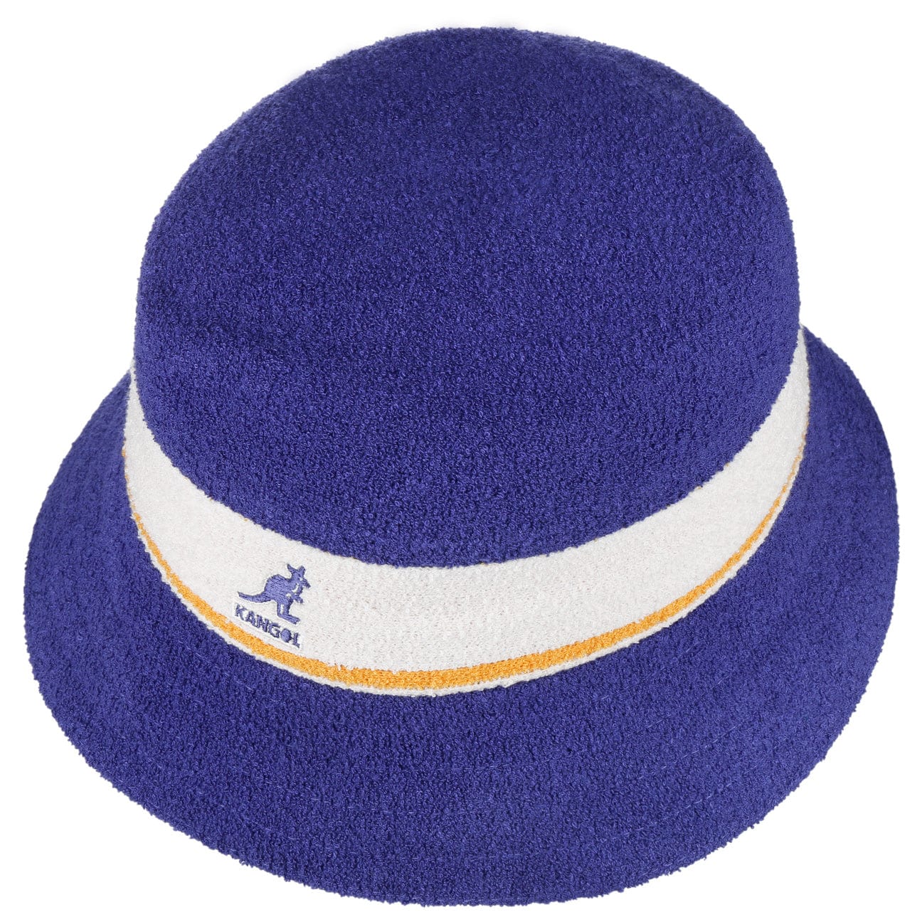 Kangol Bermuda Stripe Bucket Hat for Men & Women - Summer Sun Protection, Beach & Outdoor Activities