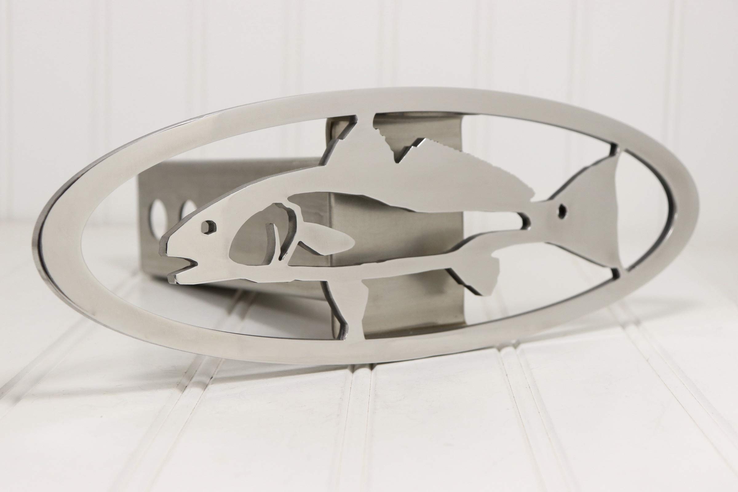Stainless Steel Redfish Hitch Cover for 2