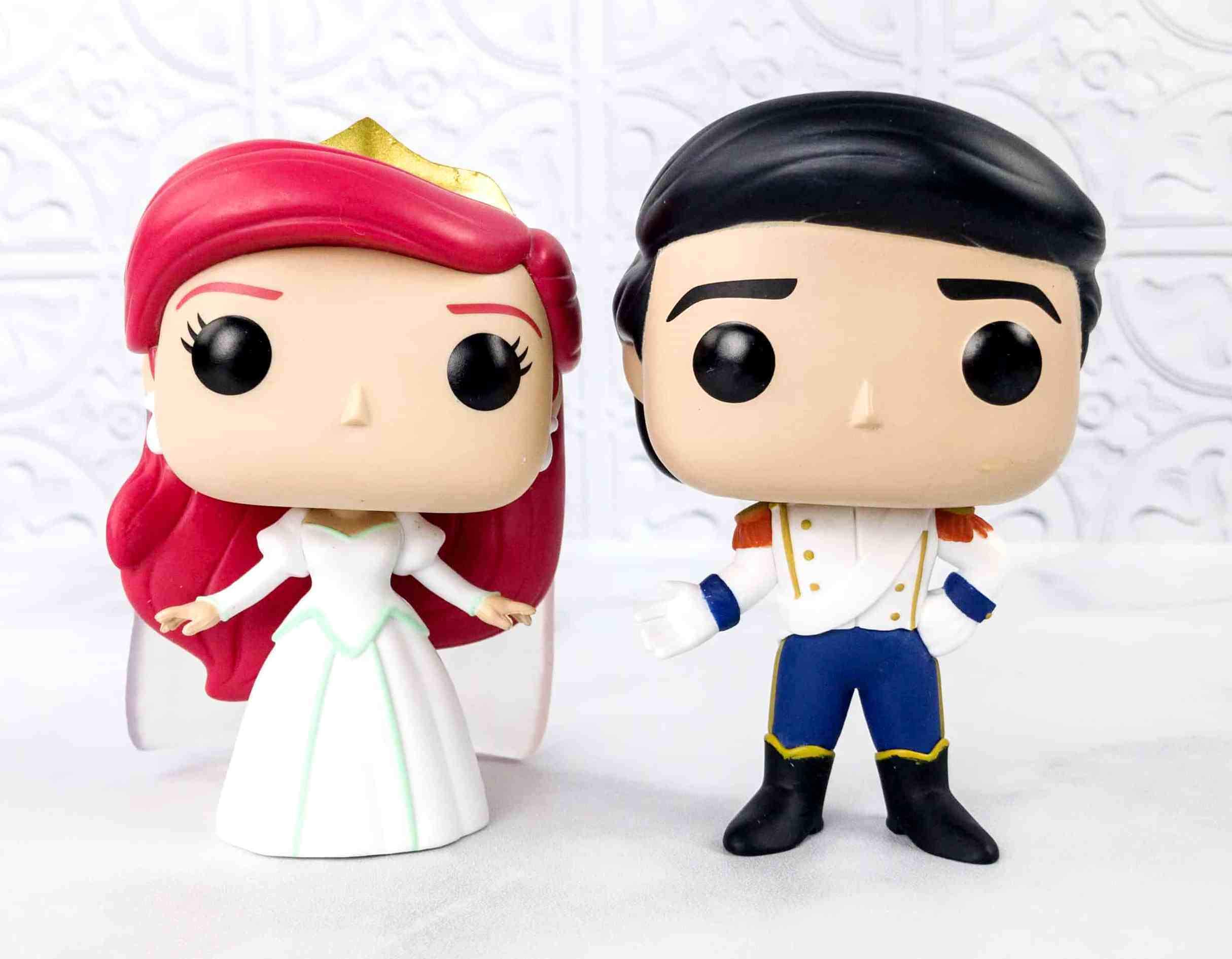 Funko Disney Treasures Exclusive POP! Vinyl Figures - The Little Mermaid Ariel & Eric 2-Pack Collectible Set | Perfect for Disney Fans, Collectors & Home Decor