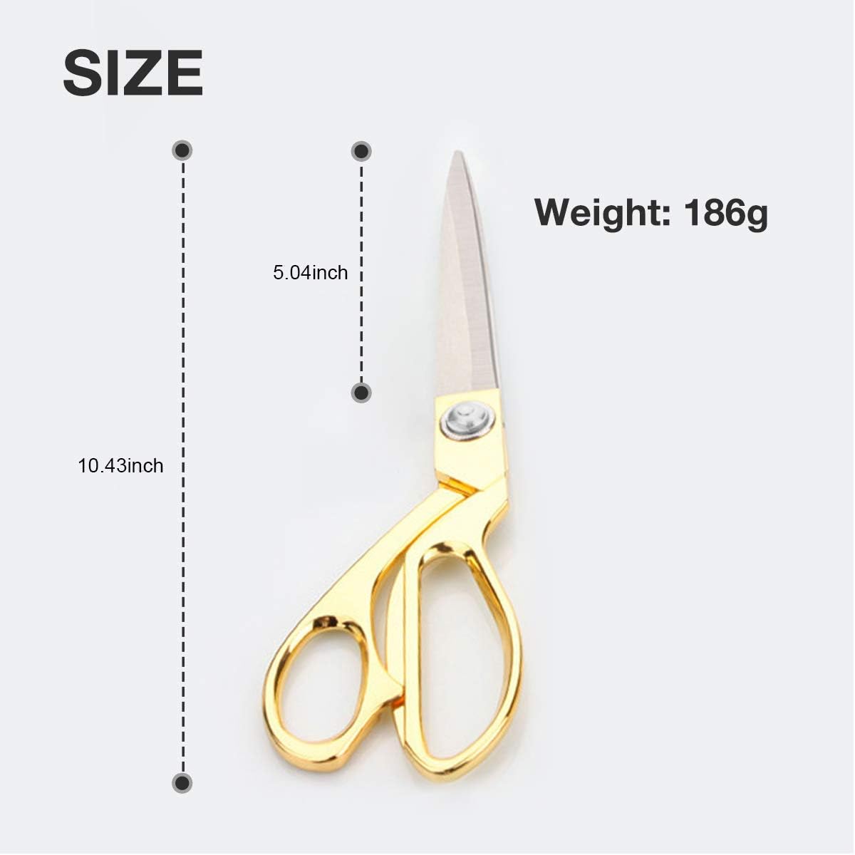Professional Giant Ribbon Cutting Scissors - Heavy Duty Large Fabric Scissors for Ceremonies, Events & Crafting | Perfect for Grand Openings, Weddings & DIY Projects