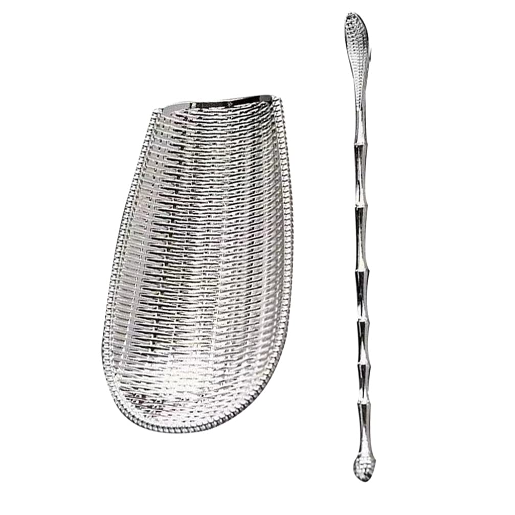 Premium Alloy Tea Scoop Set - Tea Shovel, Needle & Spoon for Tea Ceremony | Perfect for Loose Leaf Tea Brewing, Gongfu Tea Making & Tea House Accessories