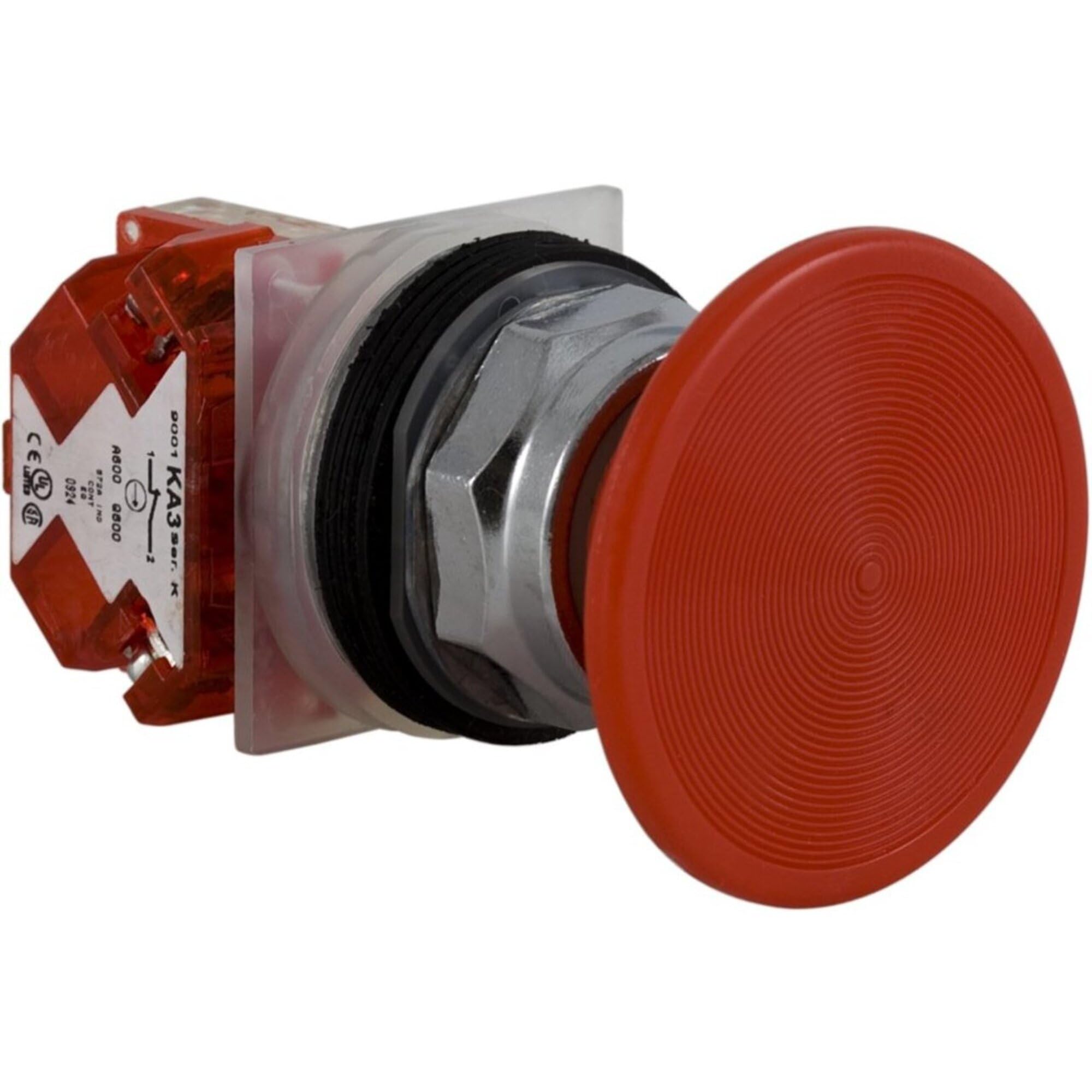 30mm Metal Non-Illuminated Push Button Switch - Durable Industrial Control Panel Component for Machinery & Equipment