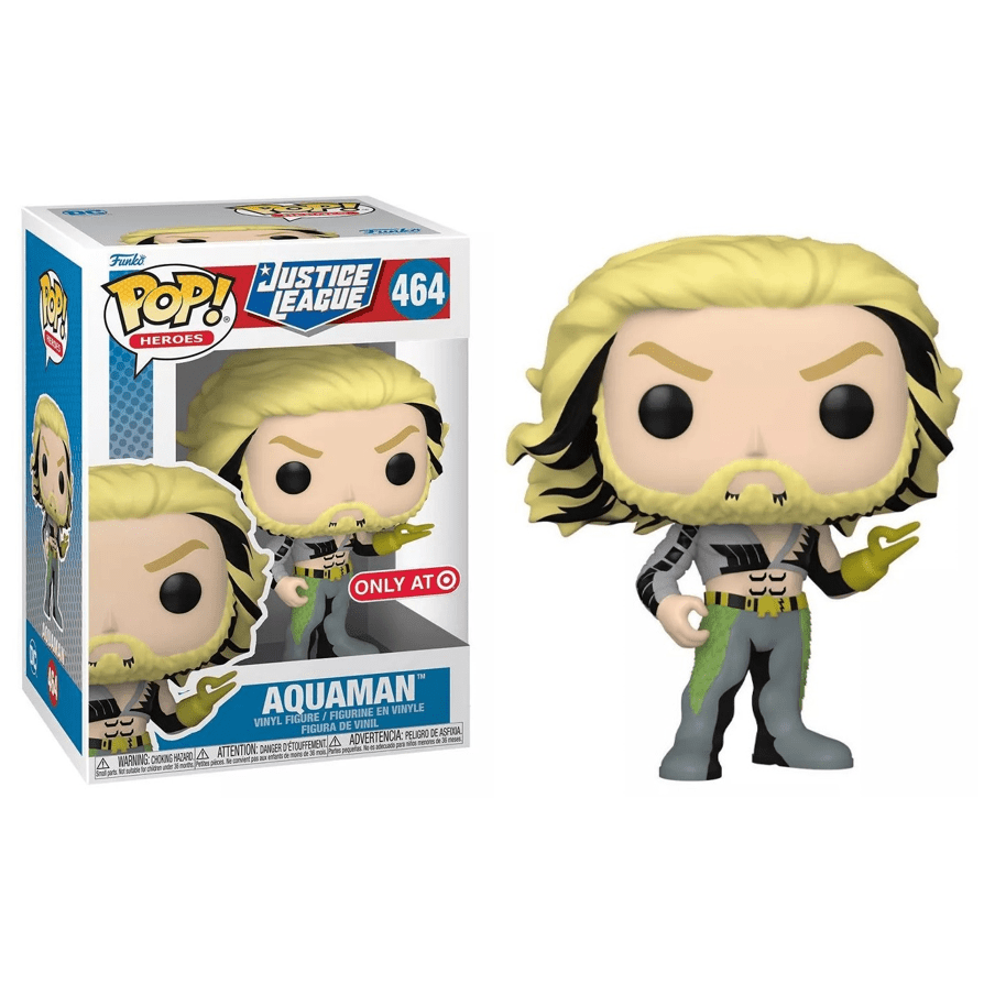 DC Justice League Aquaman Action Figure - Collectible Superhero Toy for Kids & Adults - Perfect for Display, Gifts, and Role Play