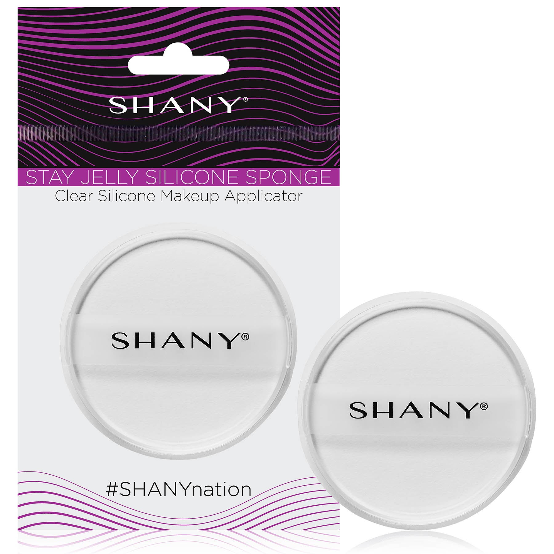 Stay Jelly Silicone Blender Sponge Set - Soft Makeup Sponge for Flawless Foundation Application - Perfect for Liquid, Cream & Powder Cosmetics - Home & Travel Beauty Essential