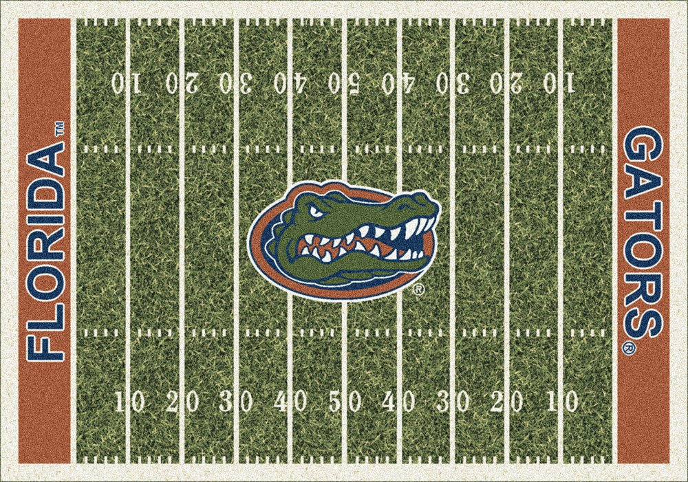 Florida Gators NCAA College Team Logo Floor Mats - Non-Slip Home & Office Area Rugs for Living Room, Bedroom, Game Room & Dorm Decor