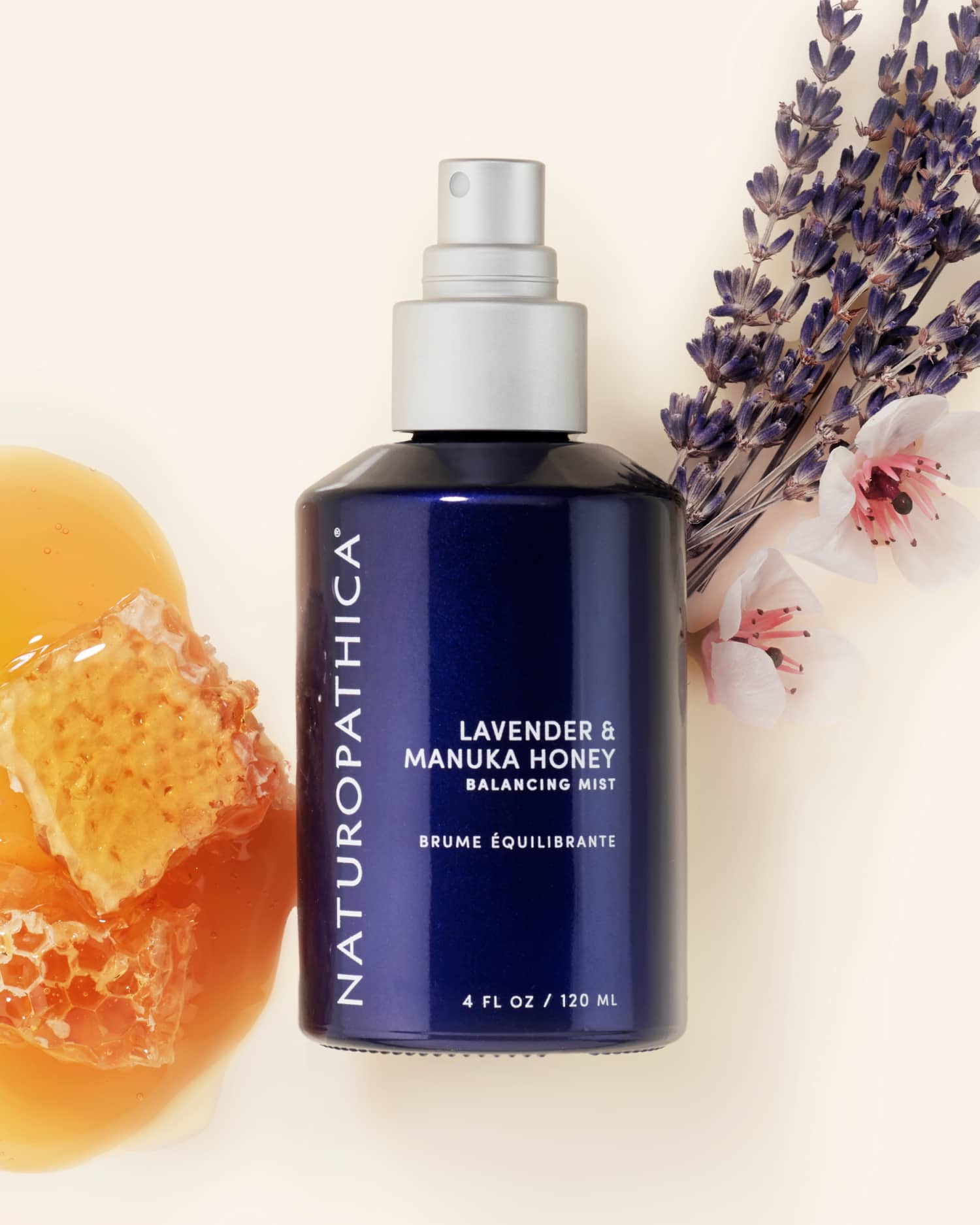 Organic Lavender & Manuka Honey Facial Balancing Mist - Hydrating Toner for Dry & Sensitive Skin | Perfect for Morning Skincare Routine & Post-Workout Refreshment
