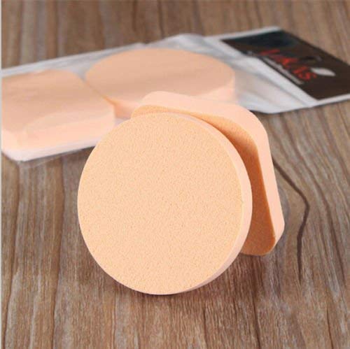 MAPPERZ Makeup Sponge & Powder Puff - Soft Blending Sponge for Foundation, Concealer & Powder - Vegan Cosmetic Sponge for Flawless Face & Neck Makeup - Set of 2 (Perfect for Liquid, Cream & Powder Formulas - Great for Everyday Makeup & Professional Use)