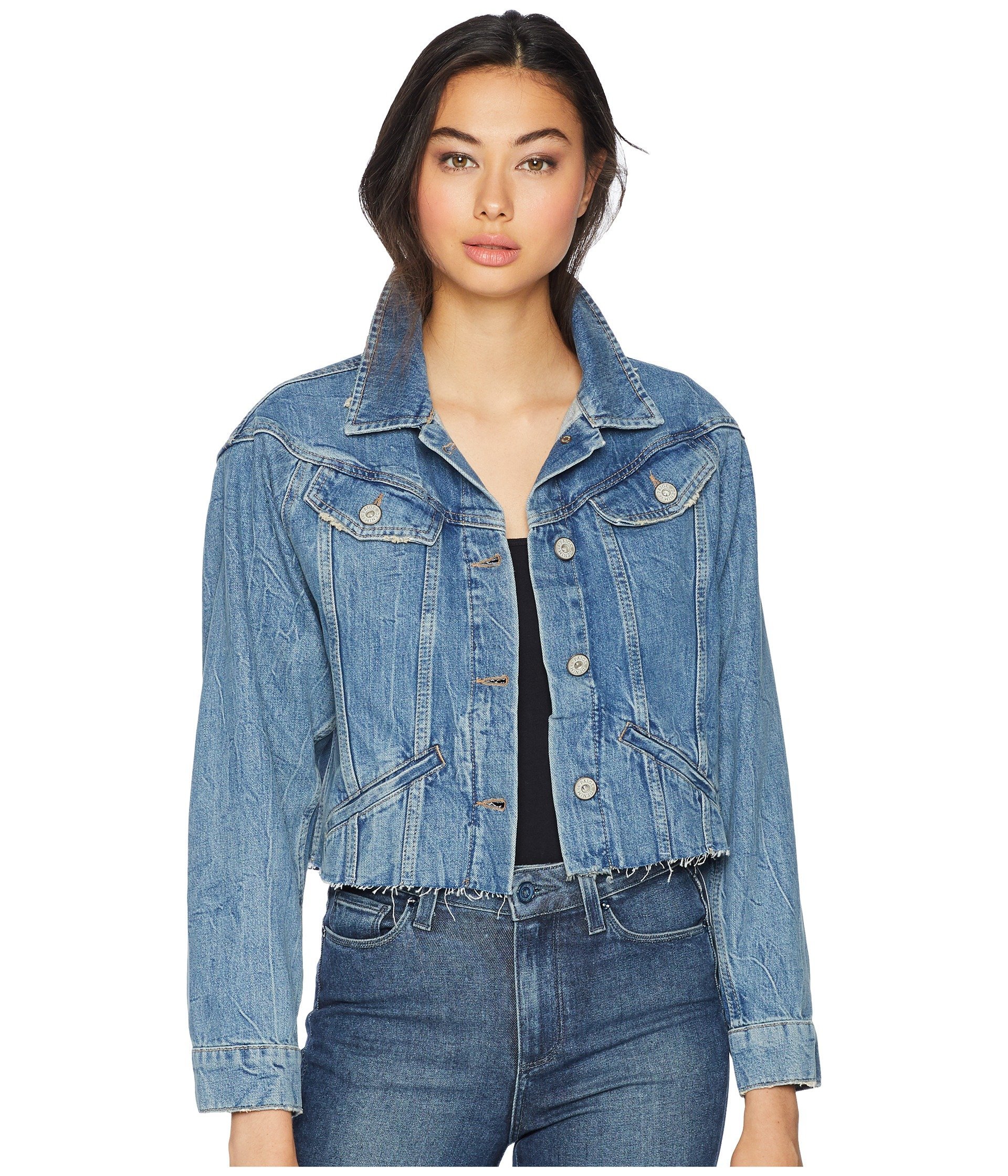 PAIGE Women's Tori Jacket - Stylish Denim Jacket for Women | Casual & Chic Outerwear for Everyday Wear | Perfect for Spring, Fall & Layering Outfits