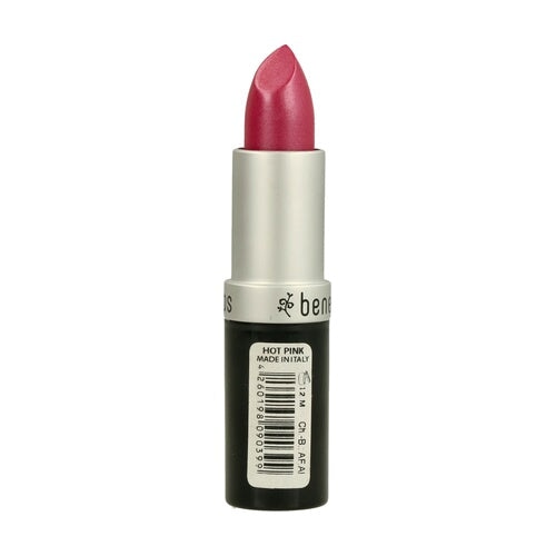 Benecos Natural Matte Lipstick - Vegan, Cruelty-Free, Long-Lasting Hot Pink Lip Color for Everyday Wear & Special Occasions
