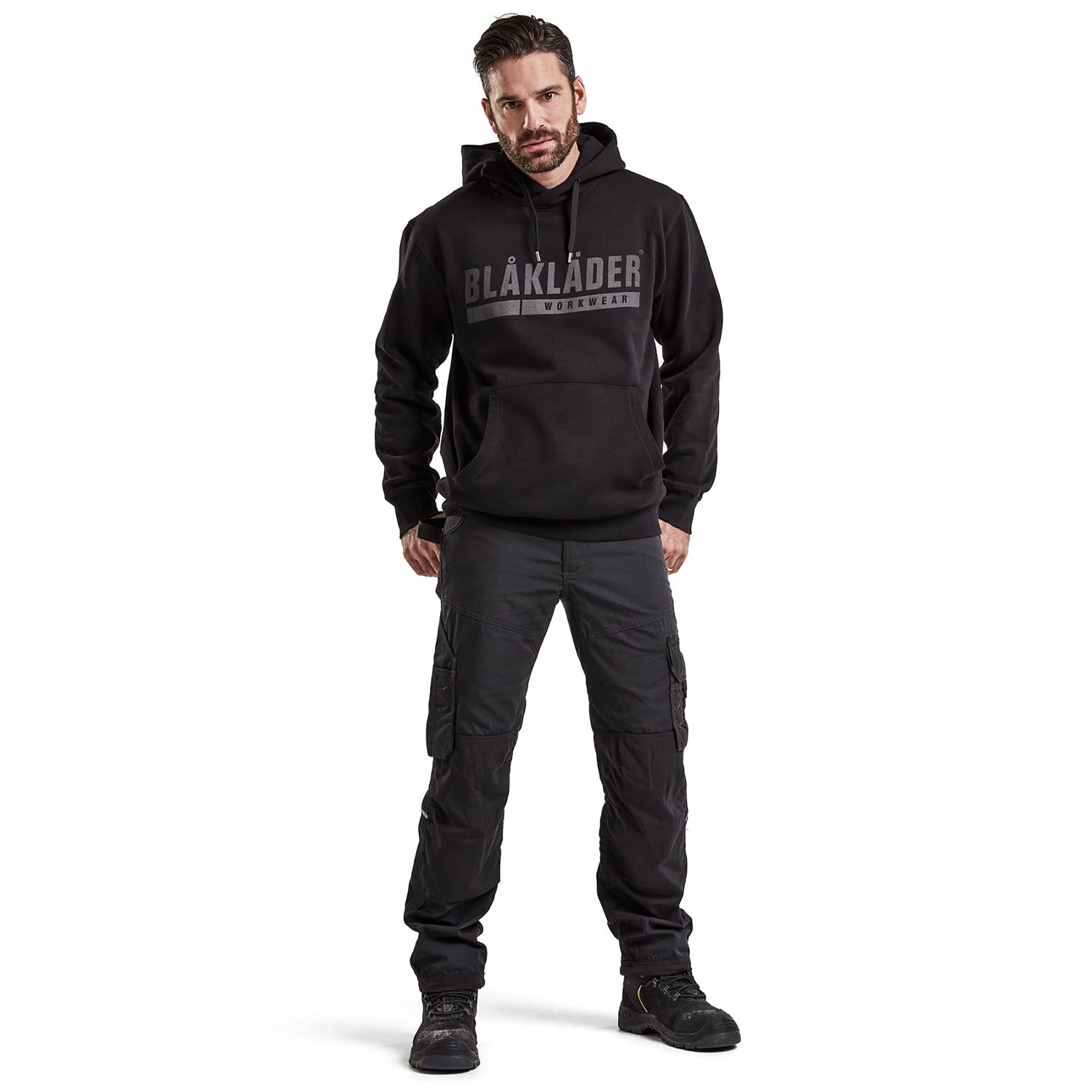 BLÅKLÄDER Men's Ripstop Work Pants - Durable Lightweight Utility Pants with Multiple Pockets for Construction, Carpentry & Outdoor Work