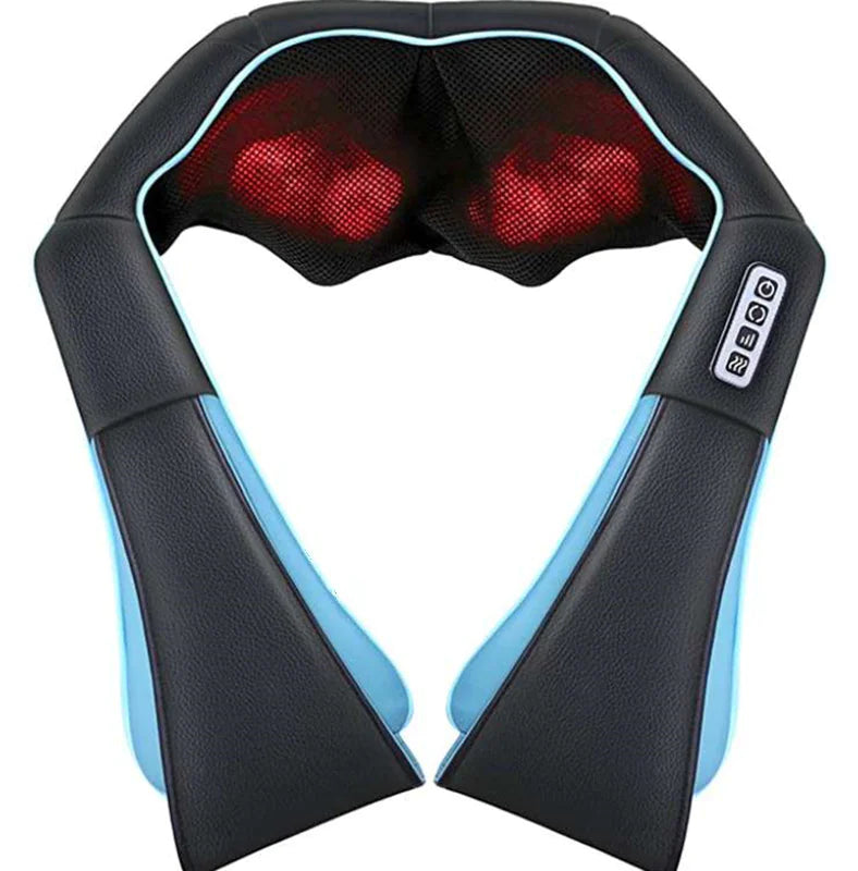 Premium Multifunctional Massage Cushion for Back, Neck & Shoulder Pain Relief - Electric Shiatsu Massager with Heat - Perfect for Home, Office & Car Use