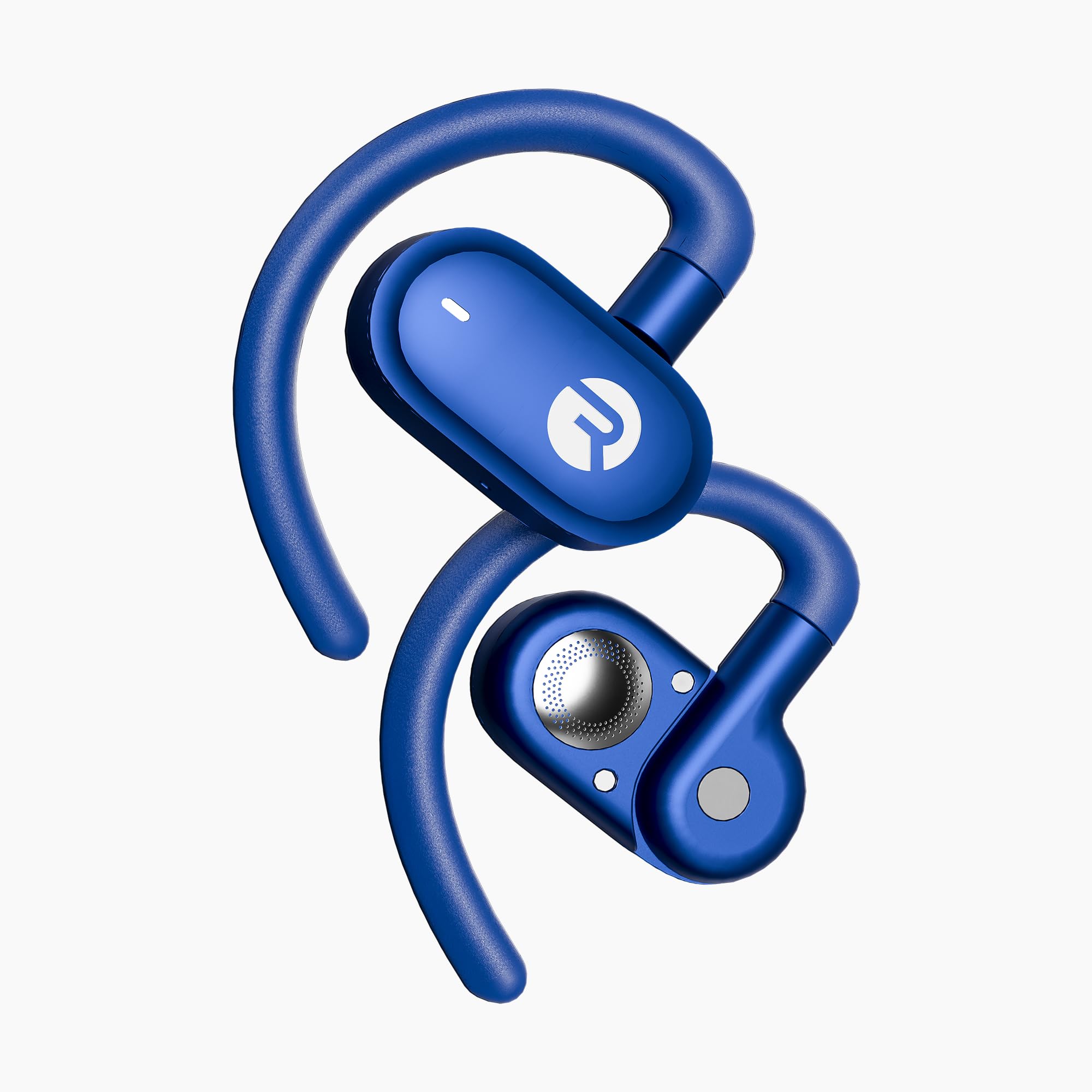 Raycon Open Earbuds - True Wireless Bluetooth Headphones with Hook Design, IPX5 Water Resistant, 40H Battery Life for Running, Cycling & Outdoor Sports (Blue)