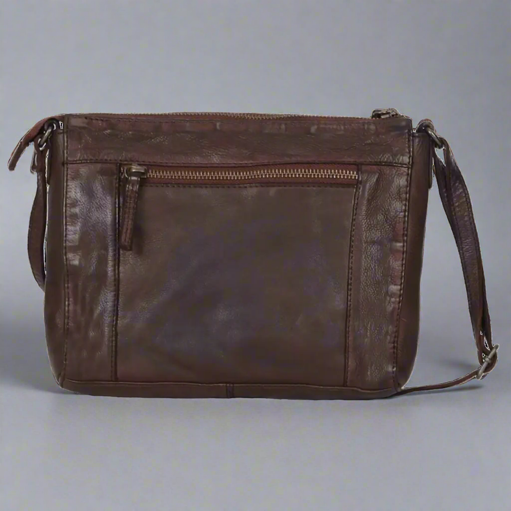 MET Crossbody Organizer Leather Bag for Women - Slim RFID Blocking Wallet Purse with Multiple Card Slots - Perfect for Travel, Shopping & Everyday Use