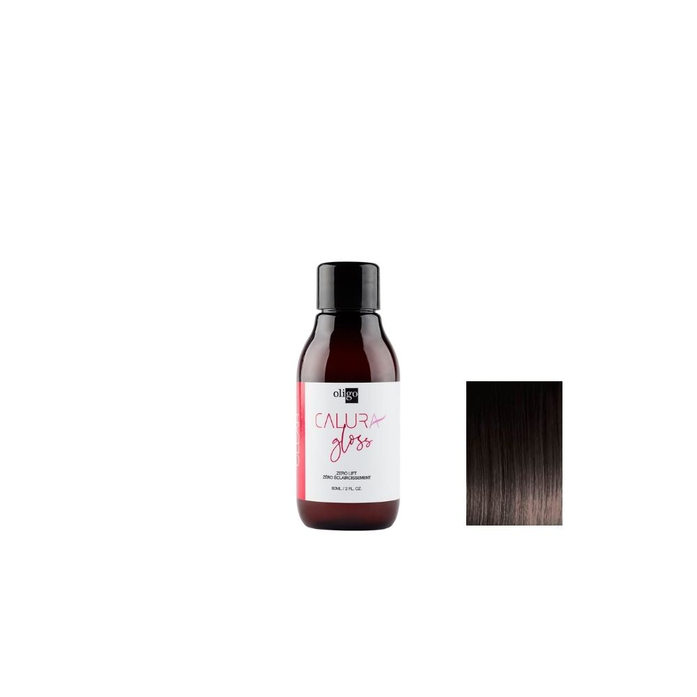 Calura Gloss Demi-Permanent Liquid Neutral Int 4 Hair Color - Salon-Quality Semi-Permanent Dye for Vibrant, Long-Lasting Color at Home | Perfect for Touch-Ups, Gray Coverage & Creative Hair Styling