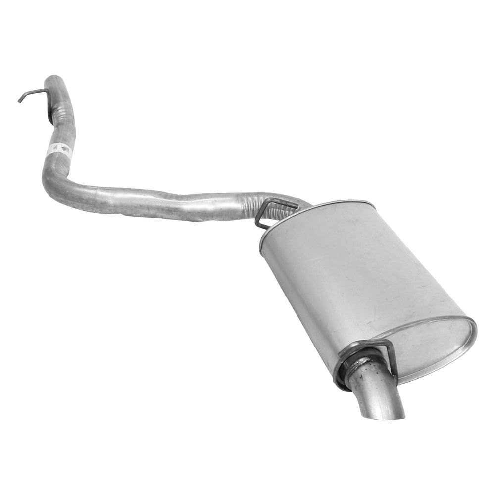 AP Exhaust Products 7552 Performance Muffler - Universal Fit for Cars, Trucks & SUVs - Reduce Noise & Improve Engine Efficiency - Ideal for Daily Commuting & Road Trips