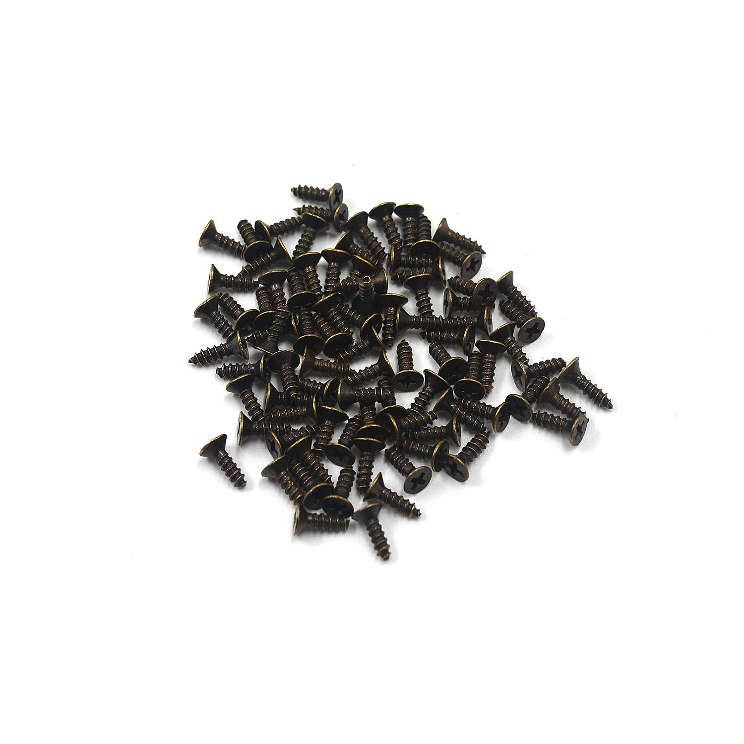 Antique Bronze Hasp Clasp Latch - Vintage Wooden Box Lock Buckle with Screws (Pack of 5) - Perfect for Jewelry Boxes, Chests, Cabinets & DIY Craft Projects