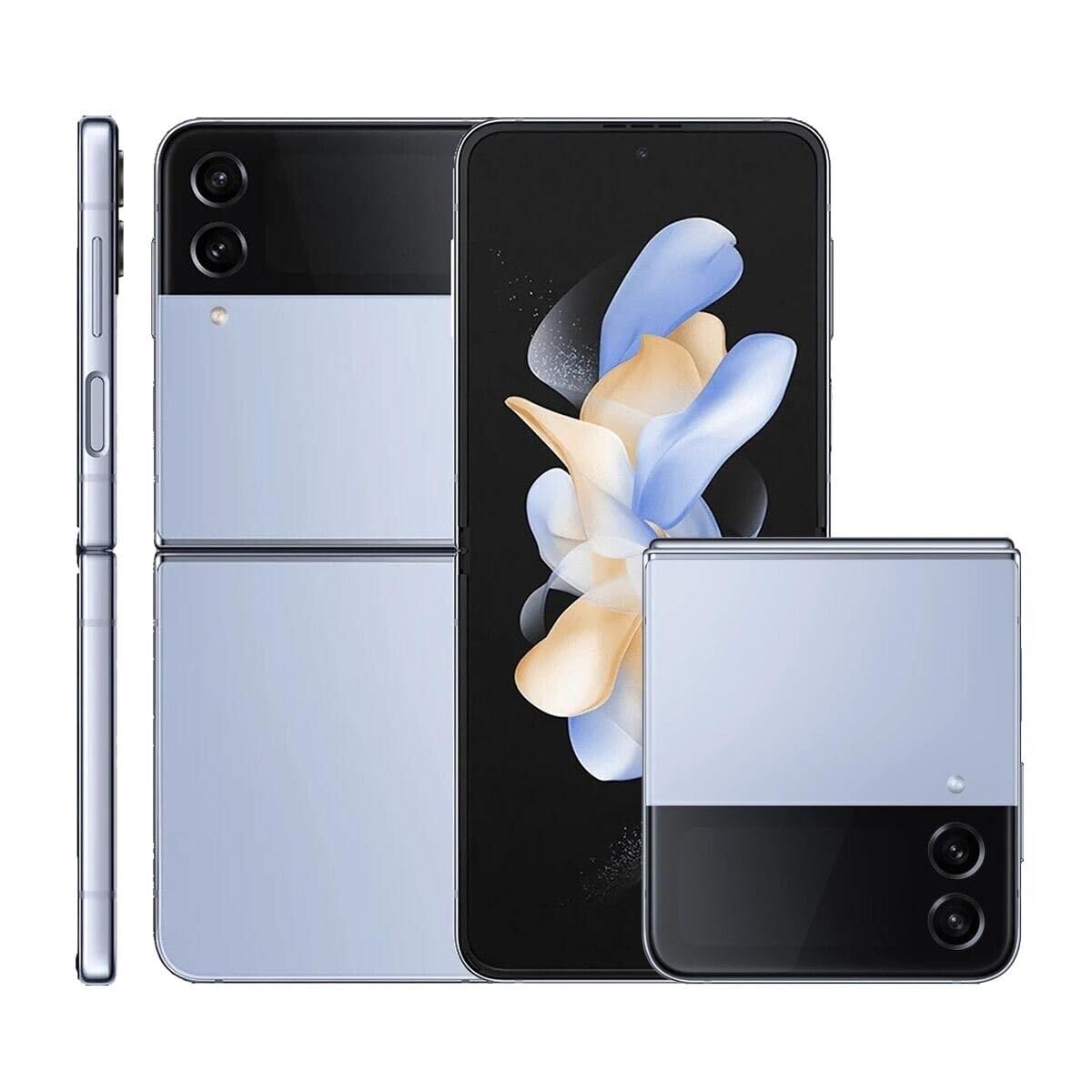 Refurbished Samsung Galaxy Z Flip4 5G Smartphone - 128GB Storage, Blue | Foldable Design, Powerful Performance for Work & Play | Perfect for Business Professionals & Tech Enthusiasts