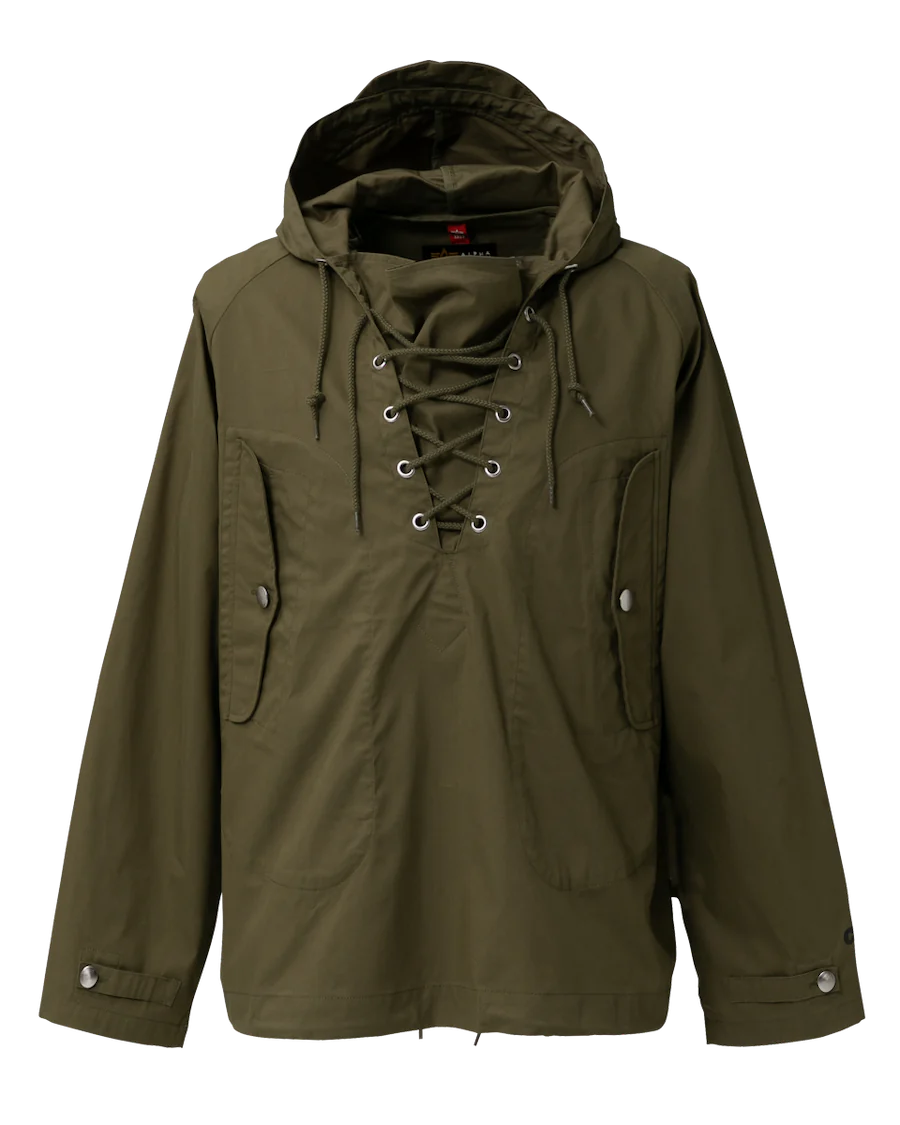 CDG x ALPHA ANORAK Jacket - Commes des Garçons Collaboration Windbreaker - Perfect for Streetwear & Urban Fashion