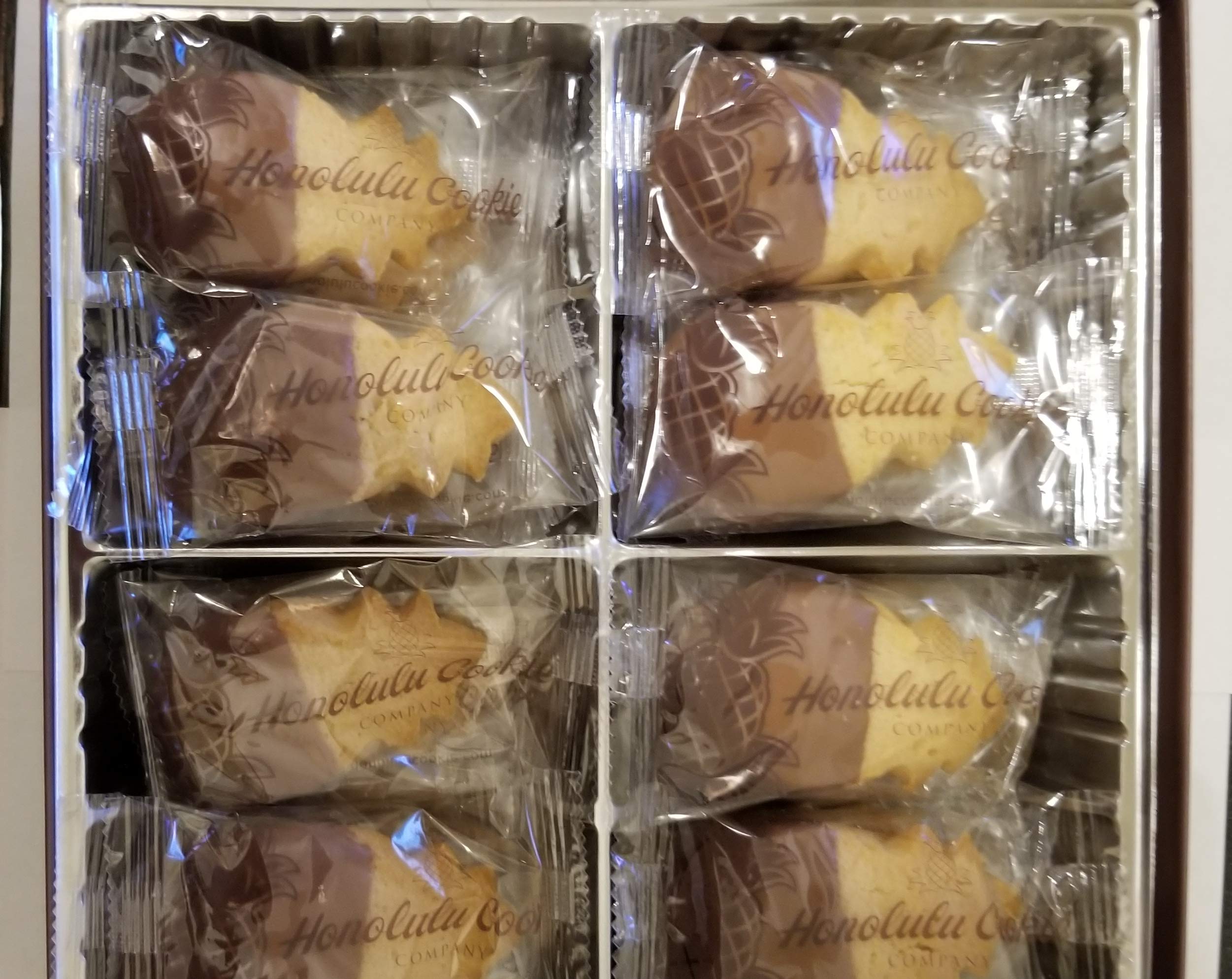 Premium Honolulu Chocolate Cookie Gift Box - Hawaiian Shortbread Cookies with Rich Chocolate Chips - Perfect for Holidays, Corporate Gifts & Souvenirs
