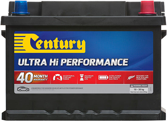 Century DIN53LX MF Car Battery 500CCA - Reliable Power for Cars, Trucks & SUVs - Perfect for Cold Weather & Daily Commuting