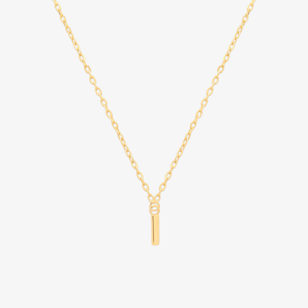 Classic Initial Pendant Necklace - Personalized A-Z Letter Jewelry for Women - Perfect Gift for Birthday, Anniversary & Valentine's Day