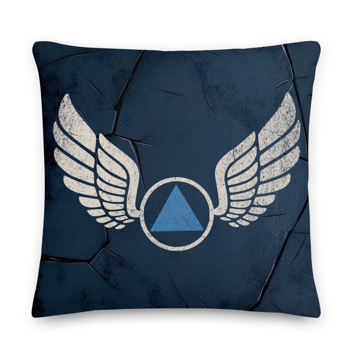 Recovery Pillow for Neck Pain Relief - Blue Triangle Design for Shoulder & Back Support - Perfect for Post-Surgery, Injury Recovery & Comfortable Sleep