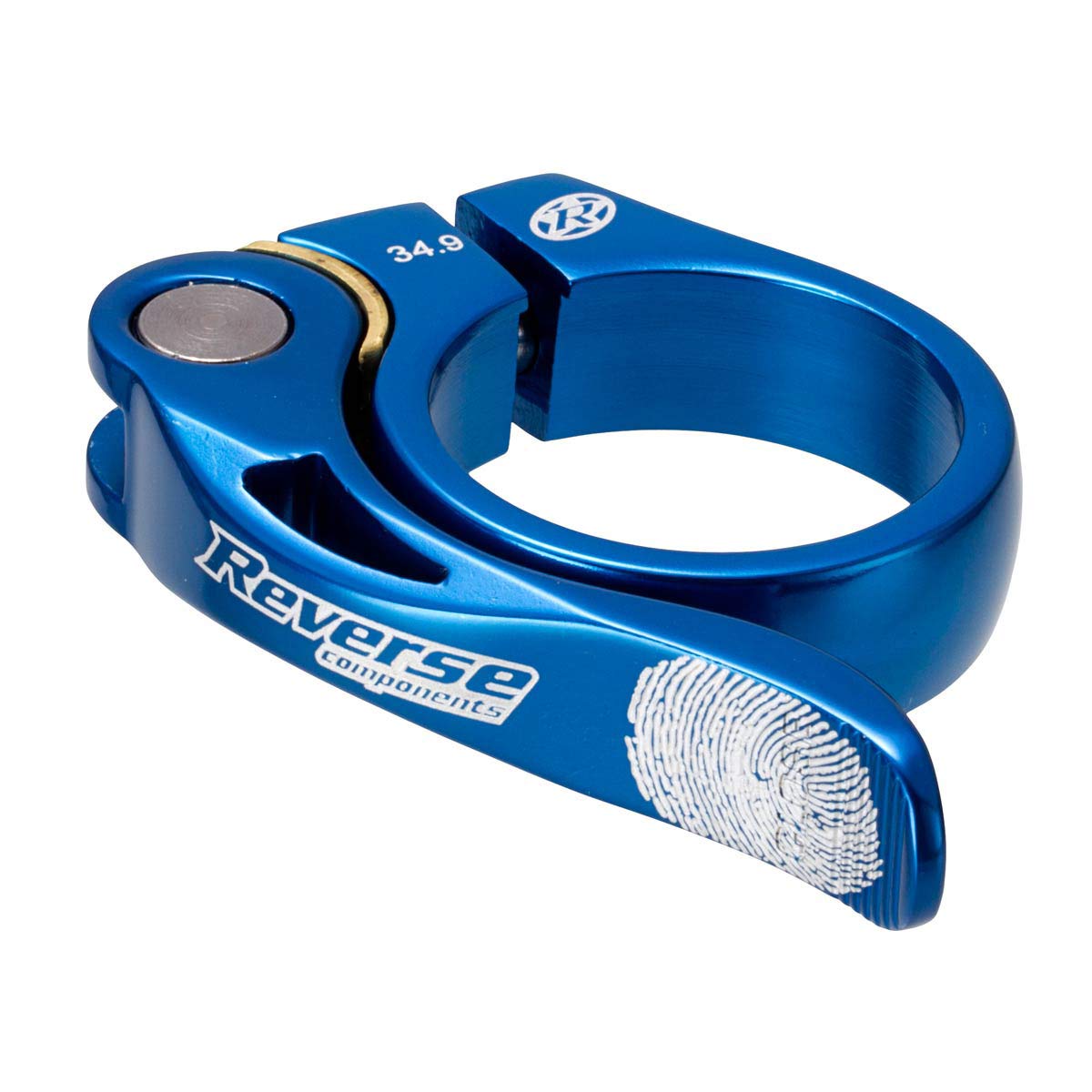 Durable Quick Release Seatpost Clamp for Bicycles - Lightweight Aluminum Alloy, Easy Installation (Blue) | Perfect for Mountain Bikes, Road Bikes & Commuter Cycling Accessories