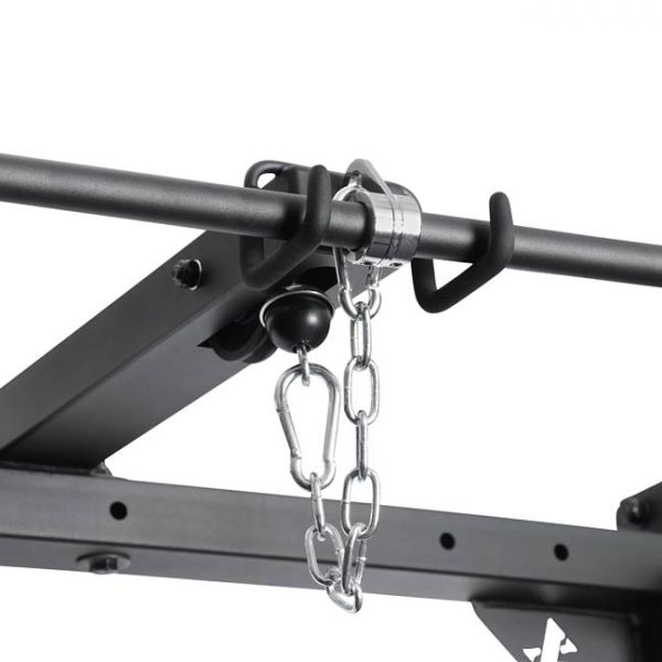 XM Omega Rack with Lat Pull Down Kit - Heavy Duty Home Gym Equipment for Strength Training & Full Body Workouts | Perfect for Home Fitness & Garage Gym Setup