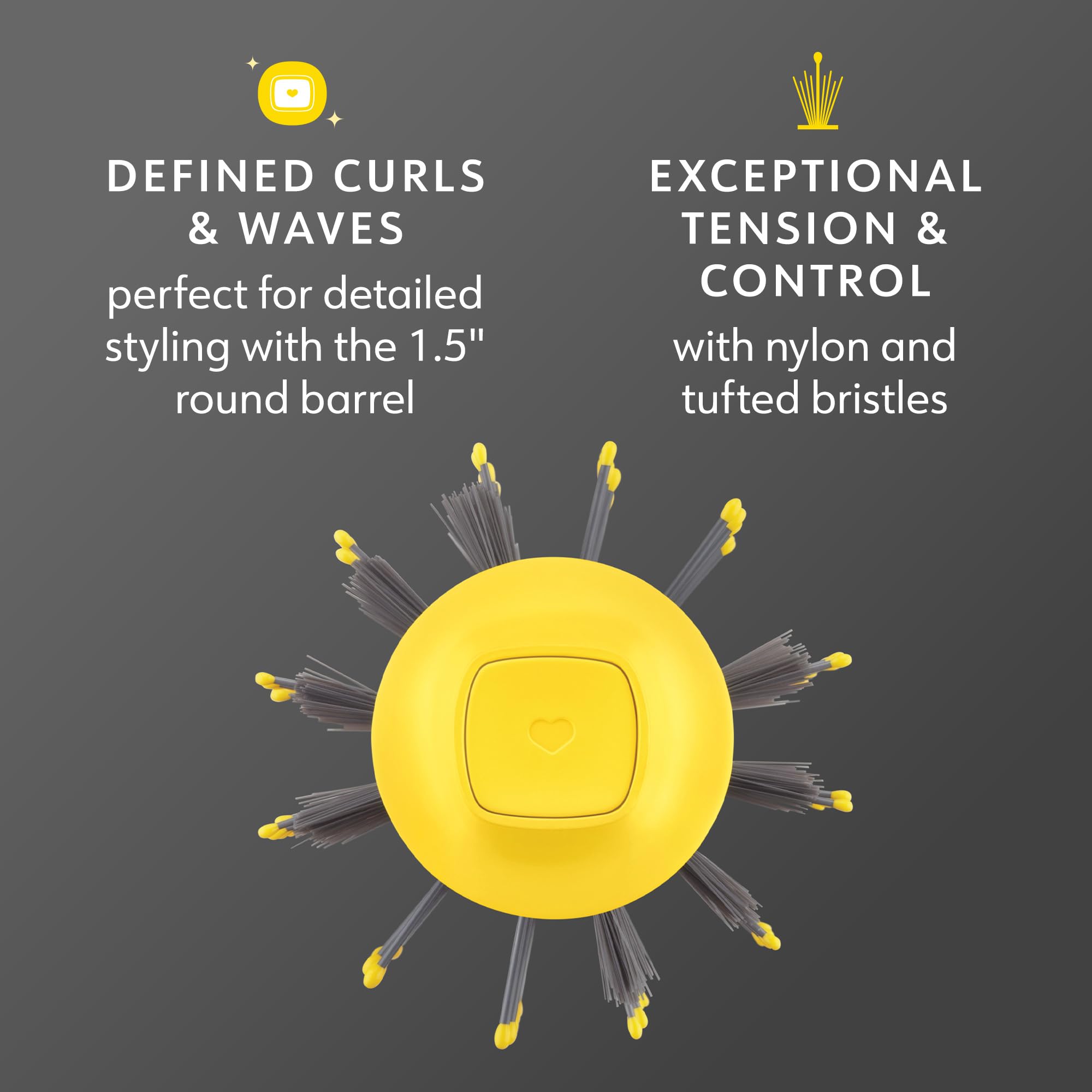 Drybar Blow-Dryer Shot Collection - Professional Hair Dryer for Faster Blowouts with Volume & Frizz Control | Choose Barrel Size for Hair Length & Styling Needs | Perfect for Salons, Home Use & Travel