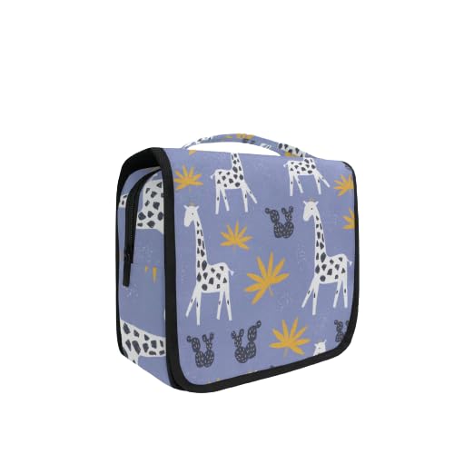 Cute Giraffe Tropical Leaves