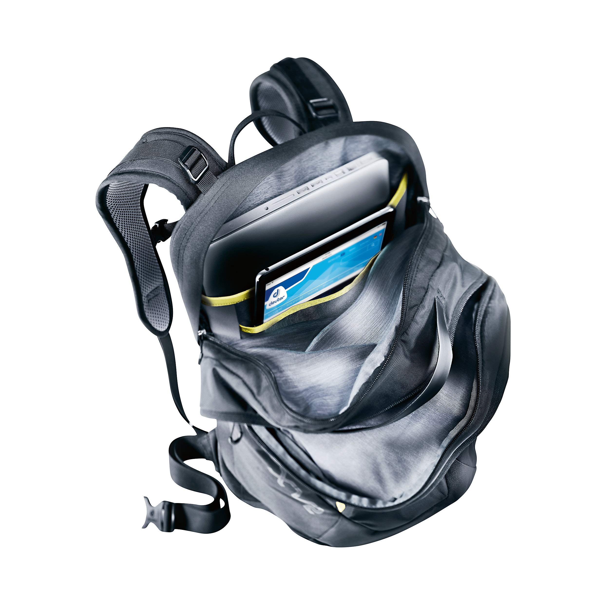 Deuter Casual Daypack - Lightweight Hiking Backpack for Men & Women, Black, One Size - Perfect for Travel, Hiking, School & Everyday Use