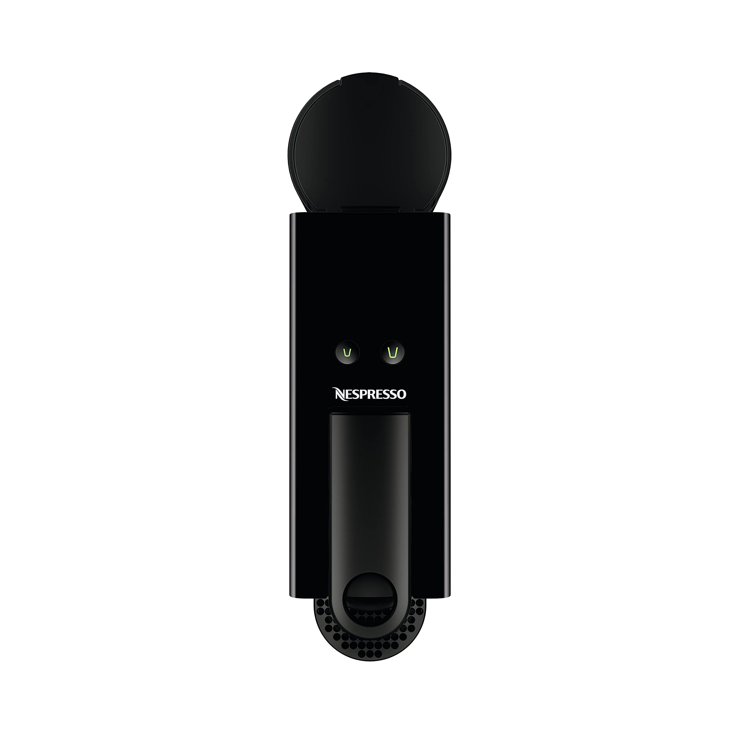Krups Nespresso Essenza XN110840 Mini Coffee Machine - Compact & Fast, Piano Black - Perfect for Home, Office, or Small Spaces