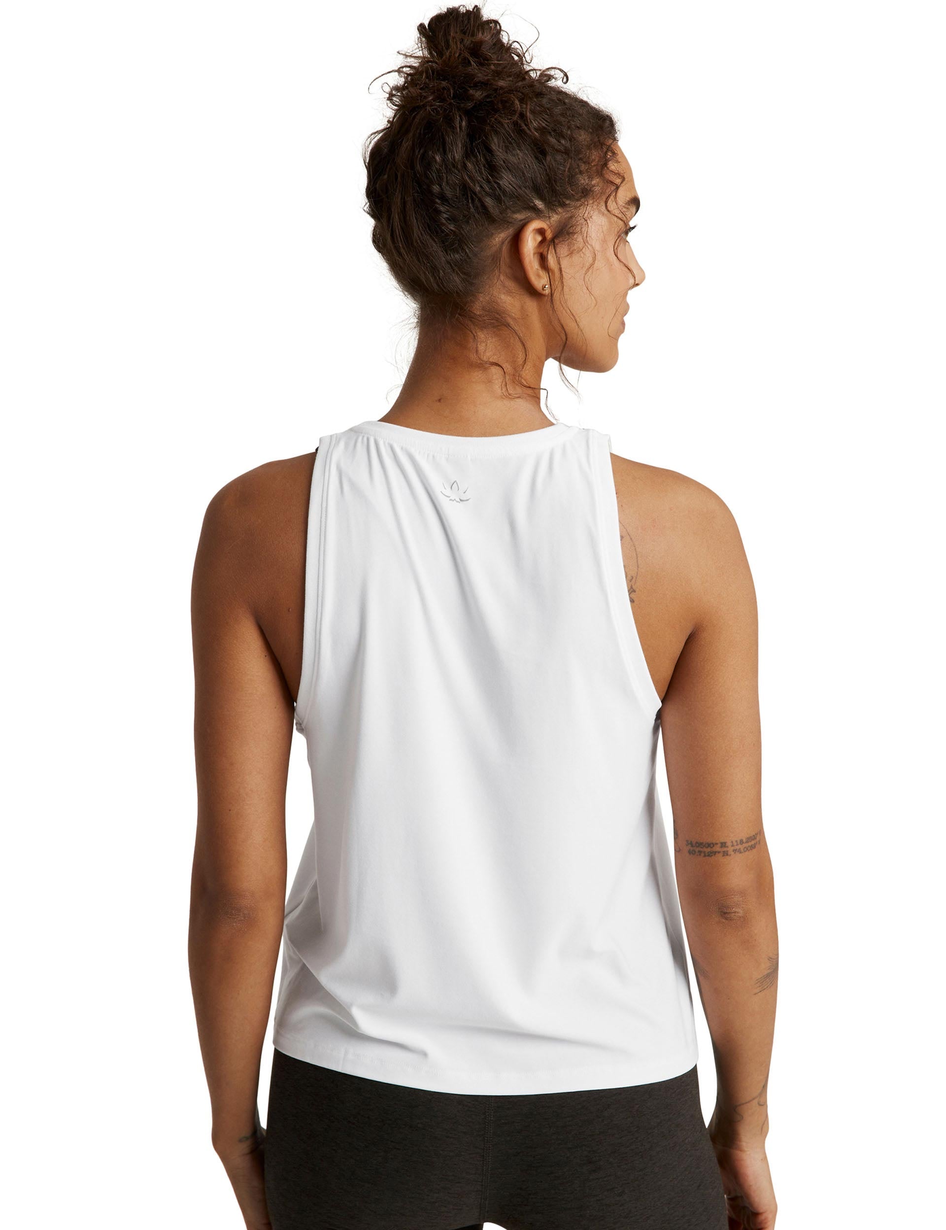 Featherweight Rebalance Tank Top - Cloud White | Lightweight Comfort for Yoga, Running & Everyday Wear