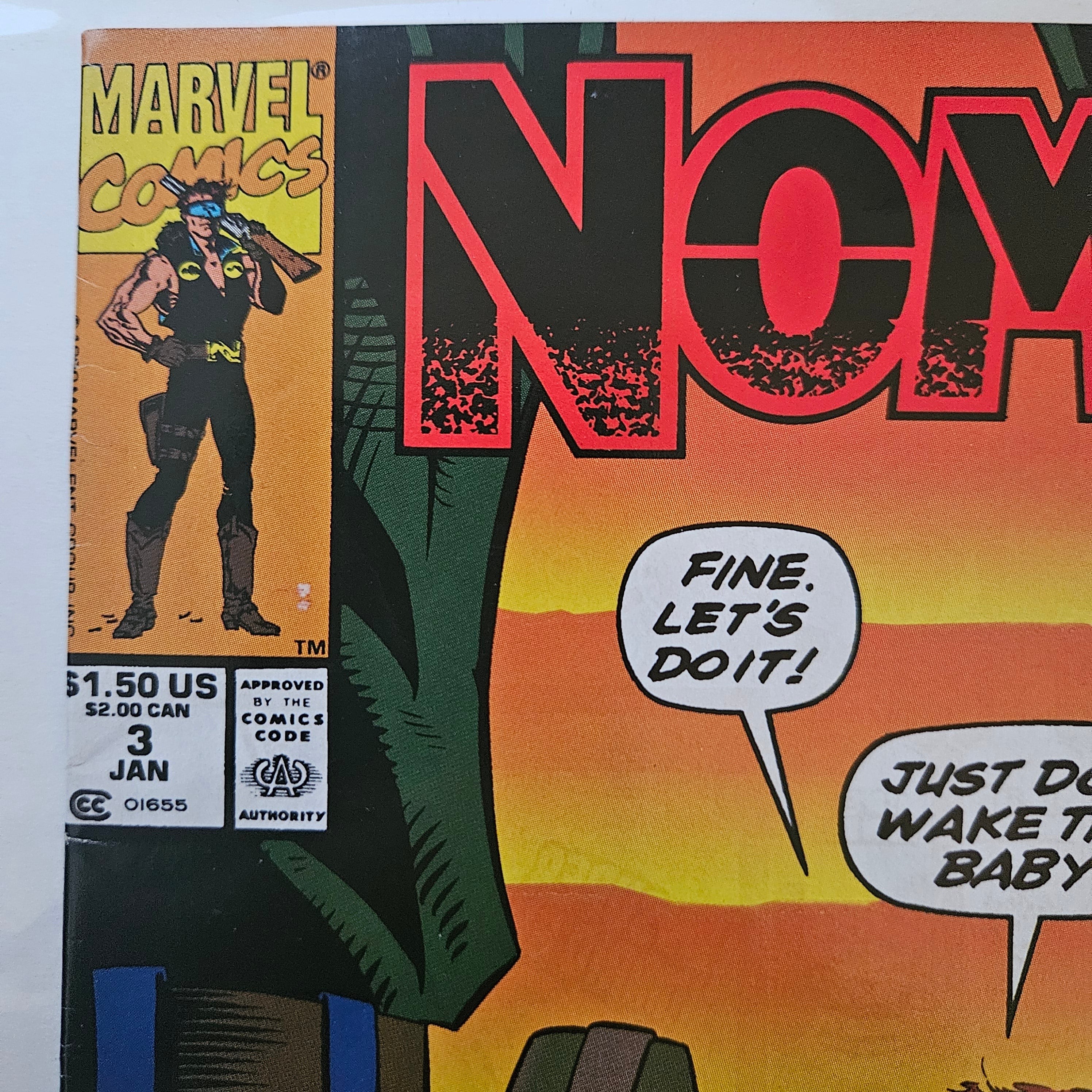 Nomad #3: The Last Supper - Marvel Comics 1991 Vintage Collectible - Perfect for Comic Book Collectors & Marvel Fans