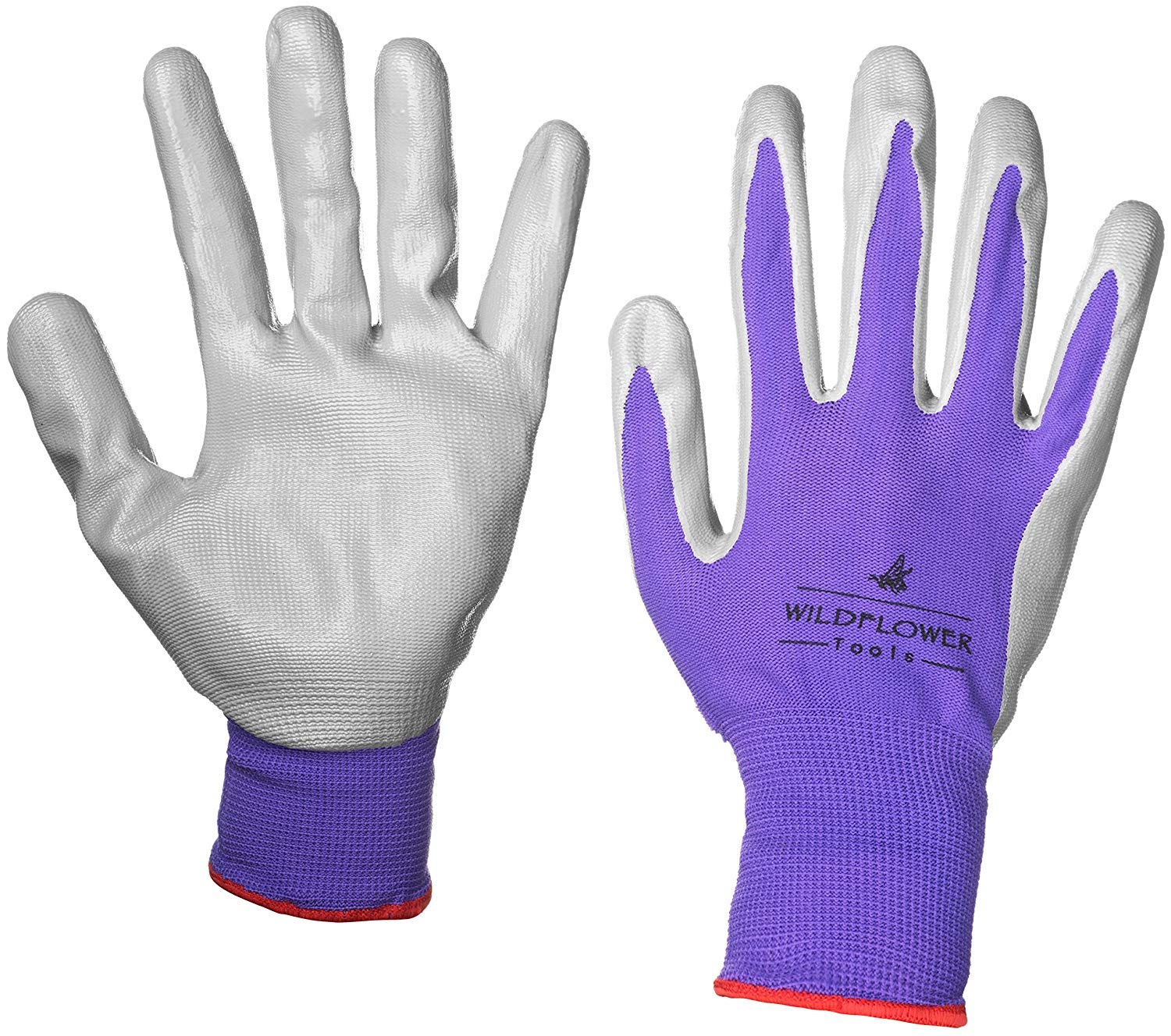 Durable Nitrile Coated Gardening Gloves for Women & Men - Heavy Duty Protection for Planting, Weeding & Outdoor Work